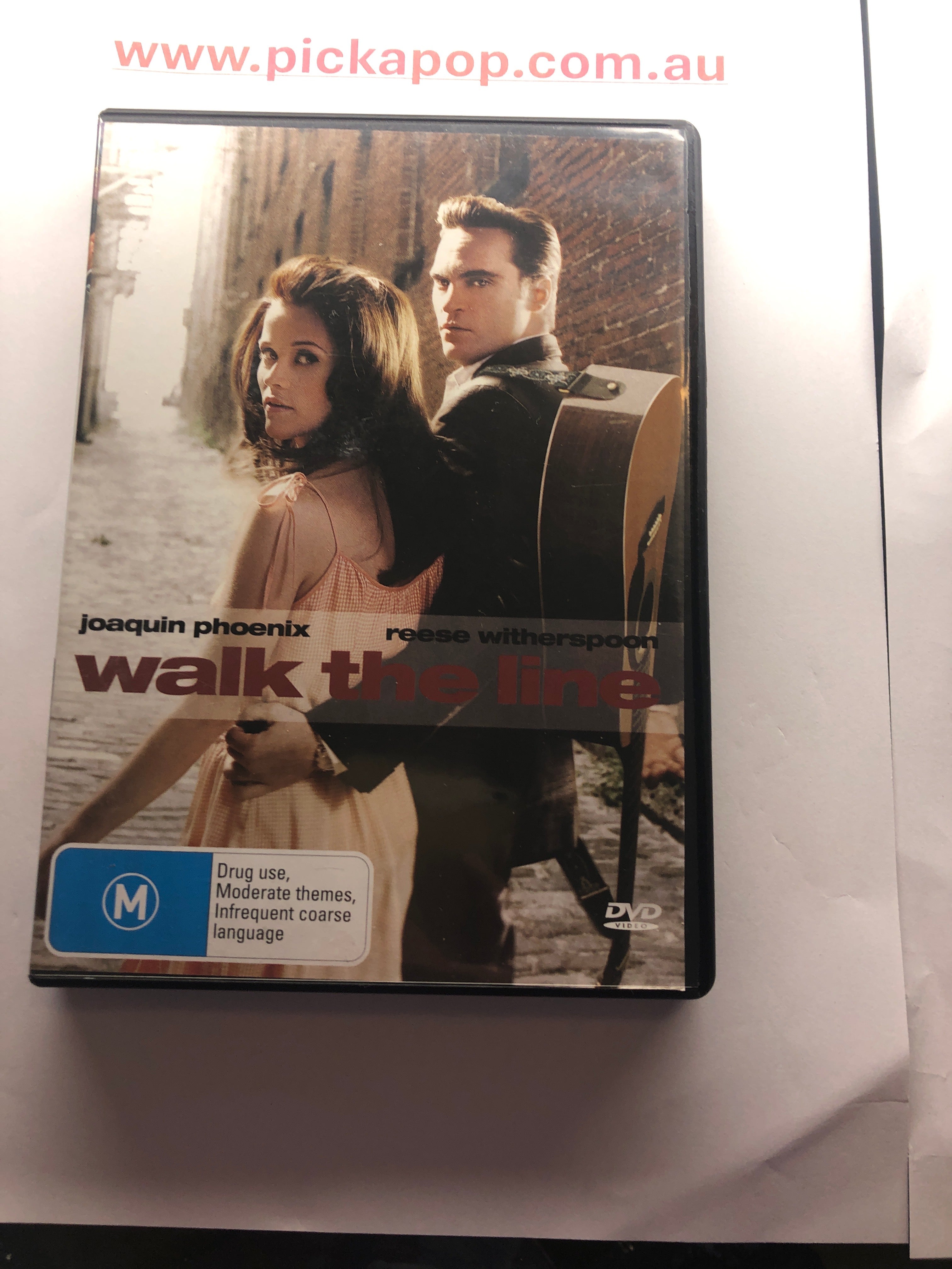 WALK THE LINE - (PAL Region 4) DVD Cleaned and Tested