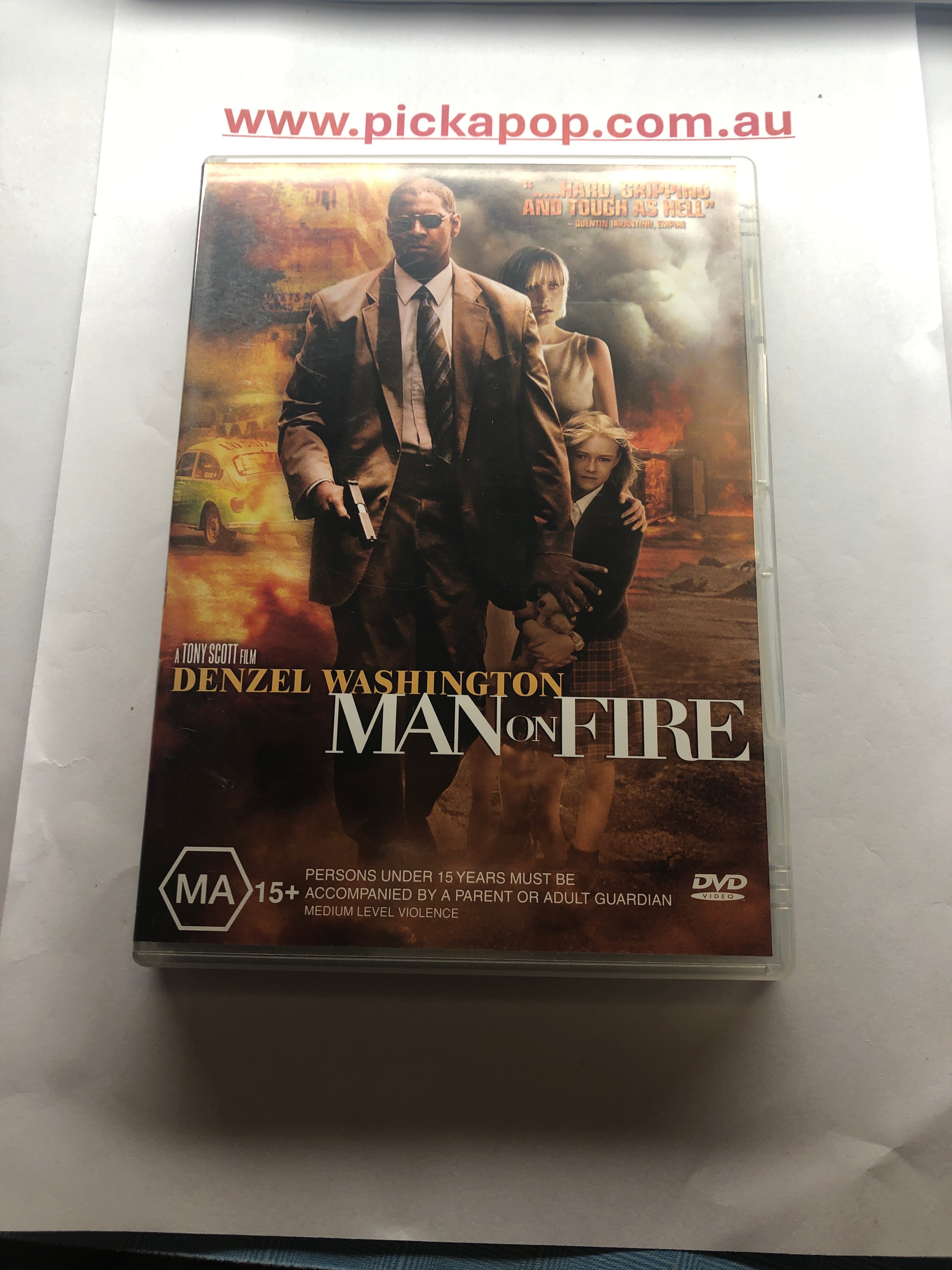 MAN OF FIRE - (PAL Region 4) DVD Cleaned and Tested