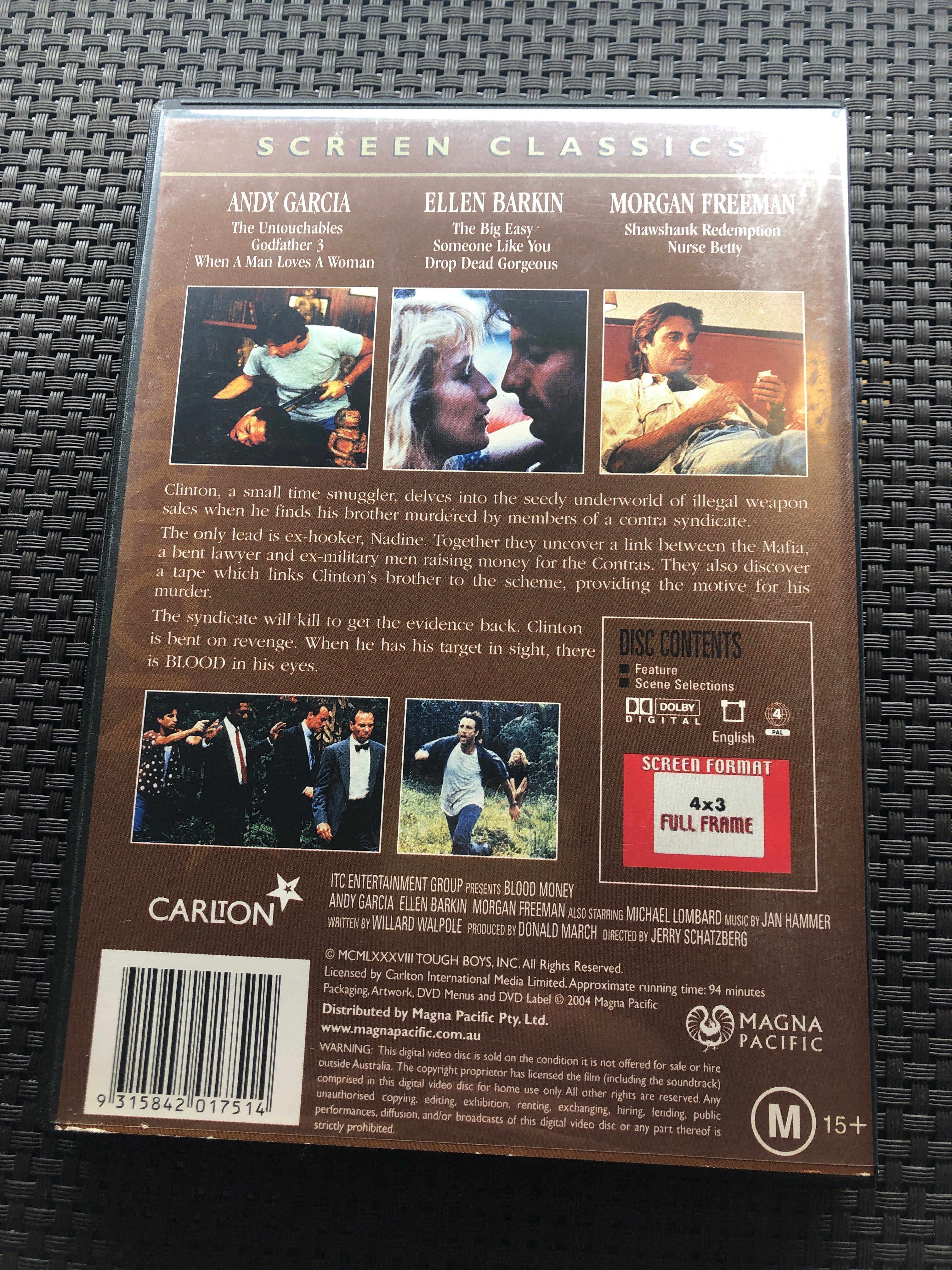 BLOOD MONEY - (PAL Region 4) DVD Cleaned and Tested