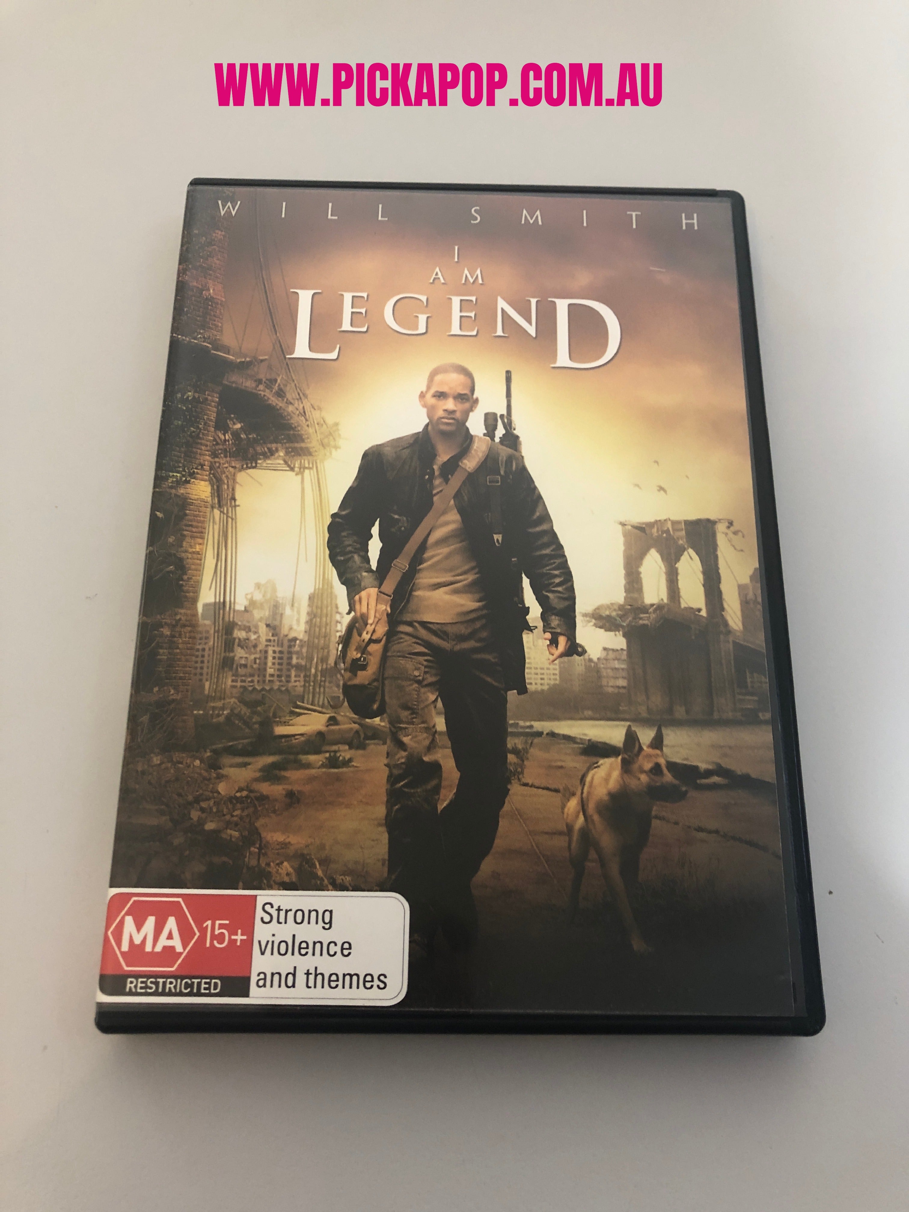 I AM LEGEND - (PAL Region 4) DVD Cleaned and Tested