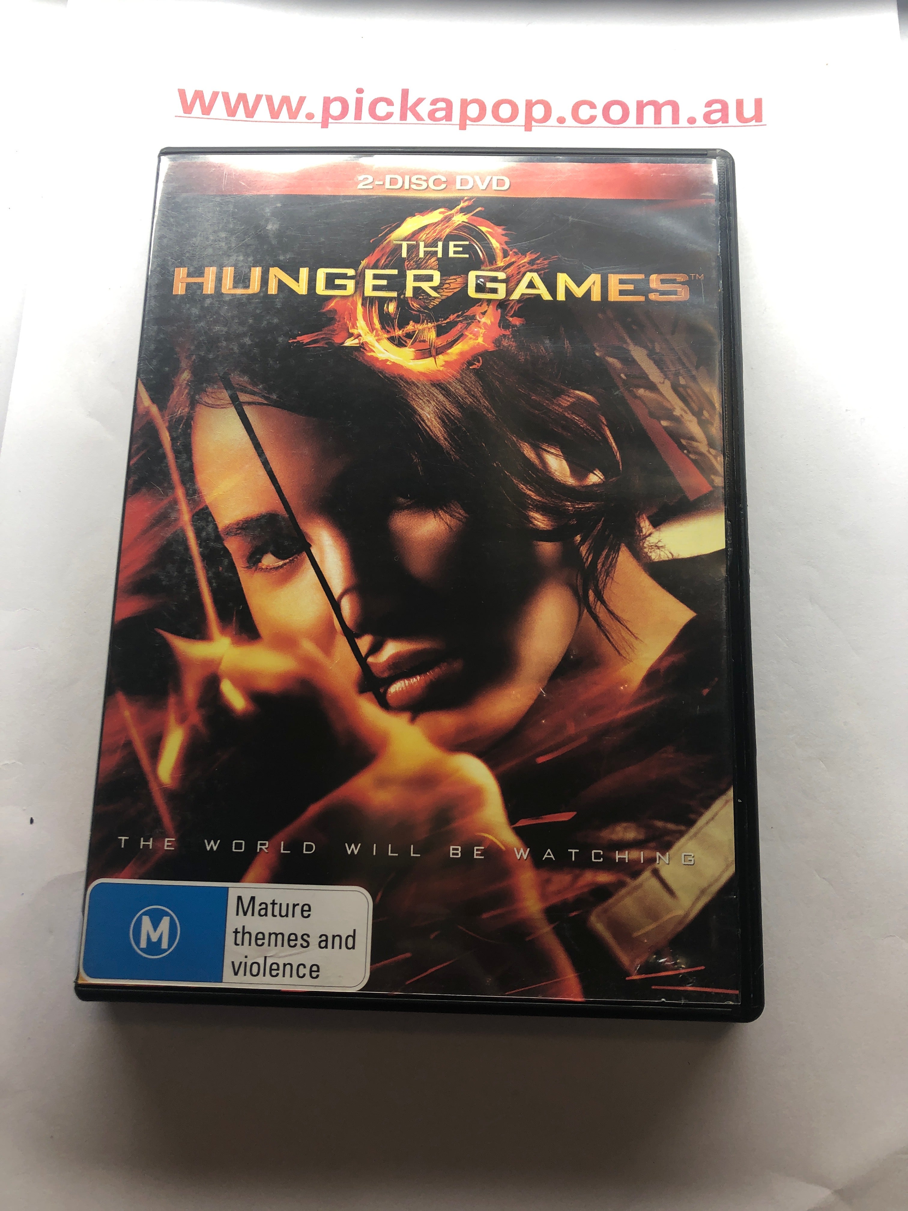 THE HUNGER GAMES - (PAL Region 4) DVD Cleaned and Tested