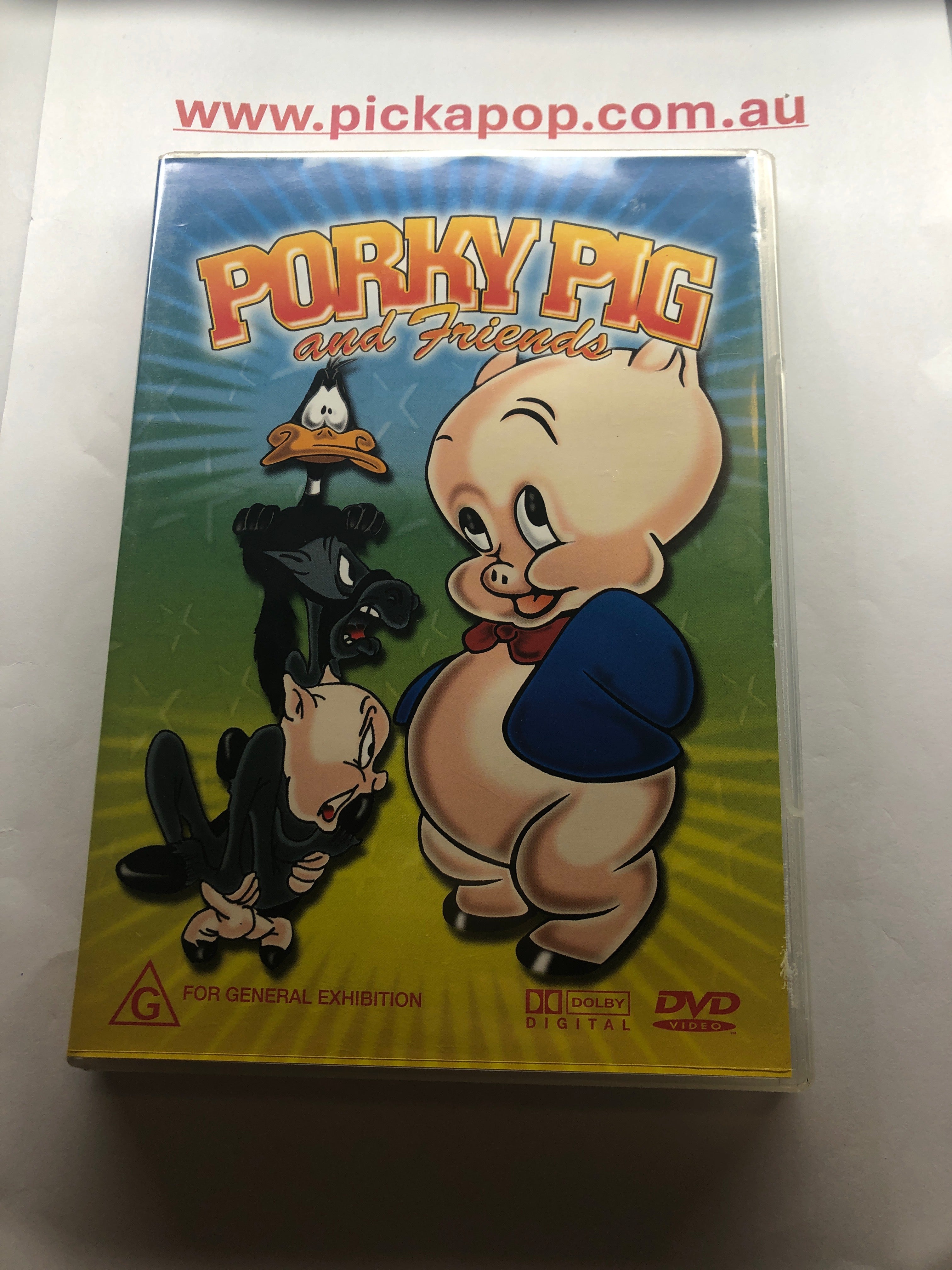 PORKY PIG AND FRIENDS (PAL Region 4) DVD Cleaned and Tested