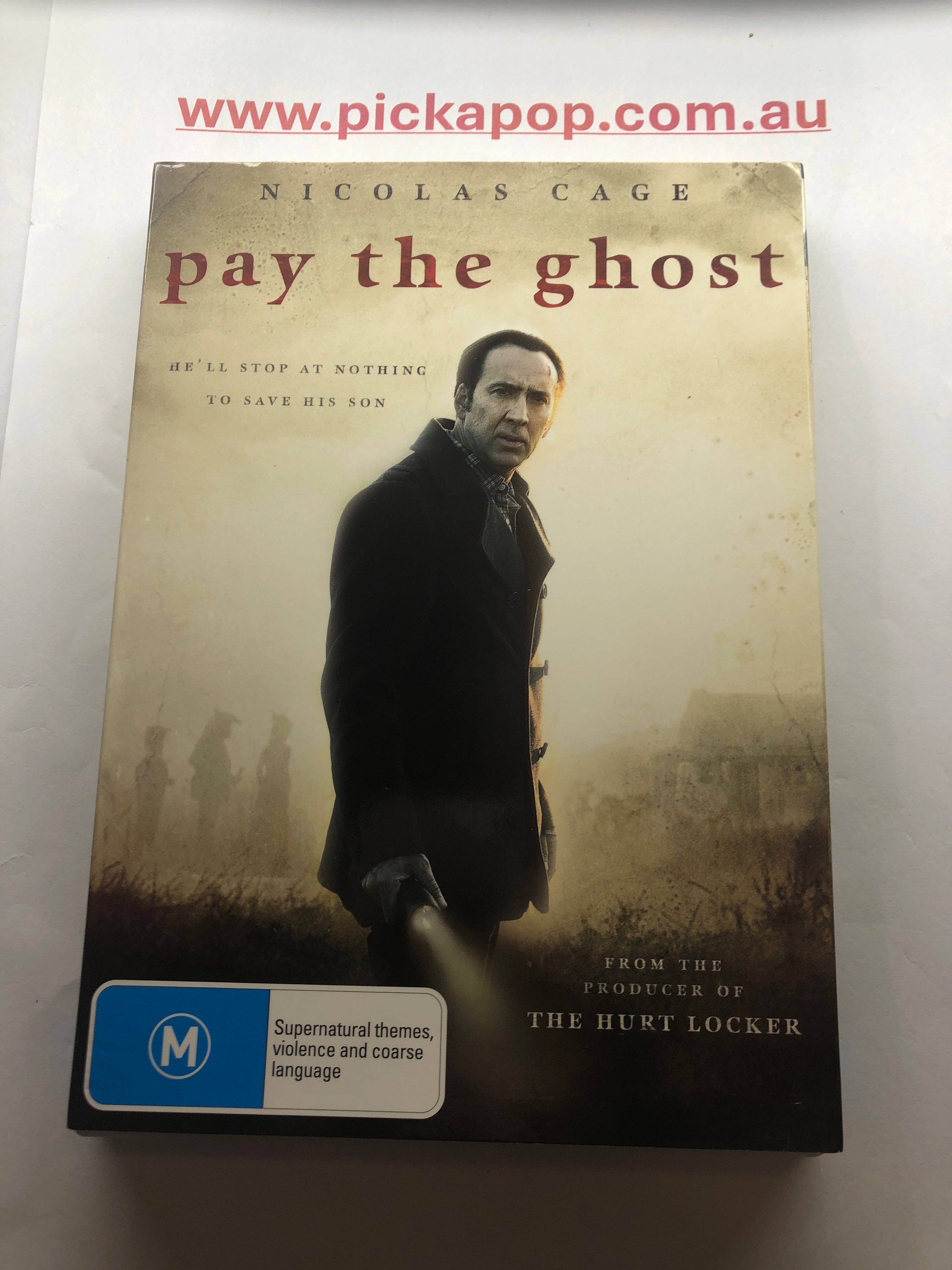 PAY THE GHOST - (PAL Region 4) DVD Cleaned and Tested