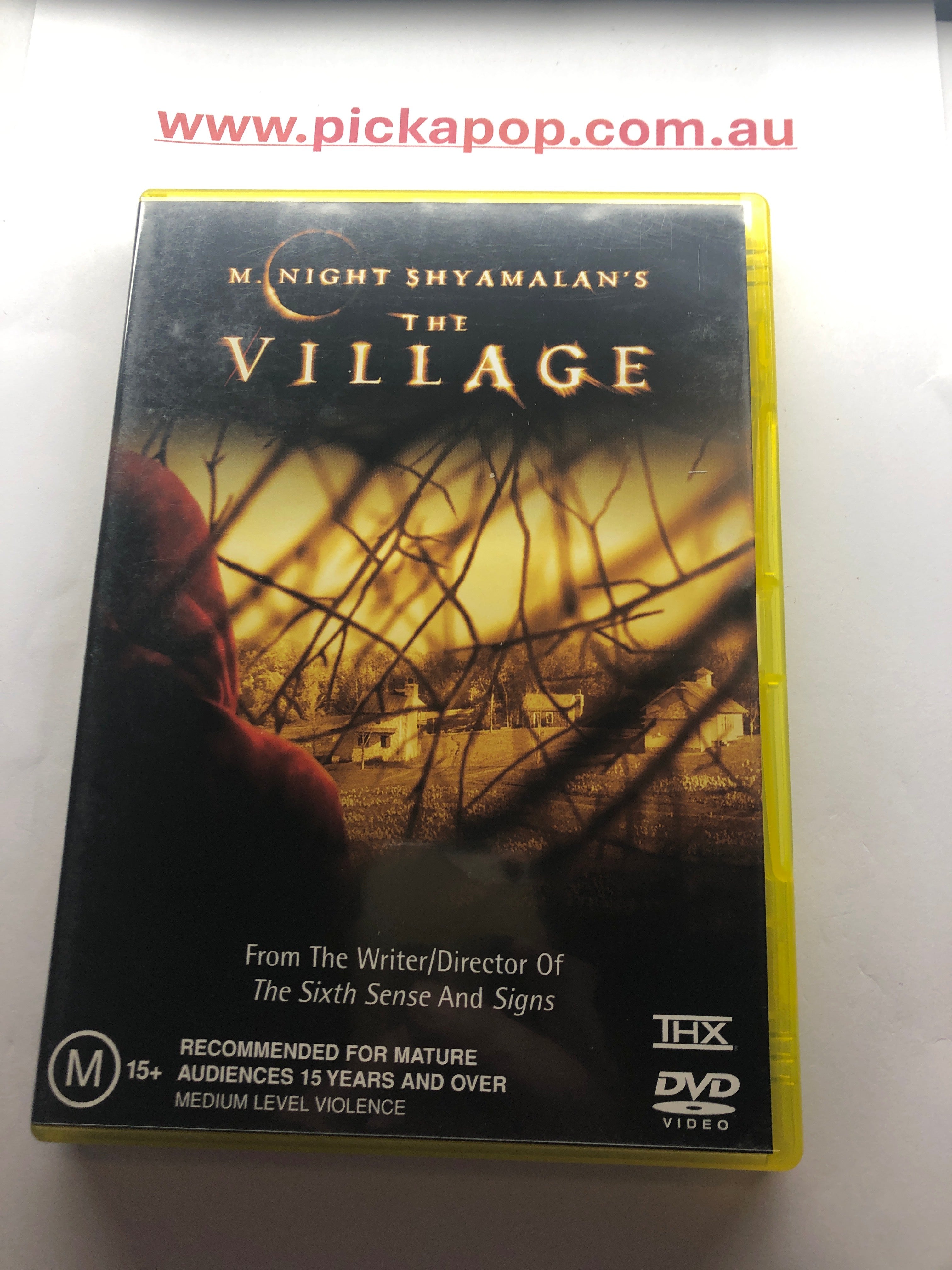 THE VILLAGE - (PAL Region 4) DVD Cleaned and Tested