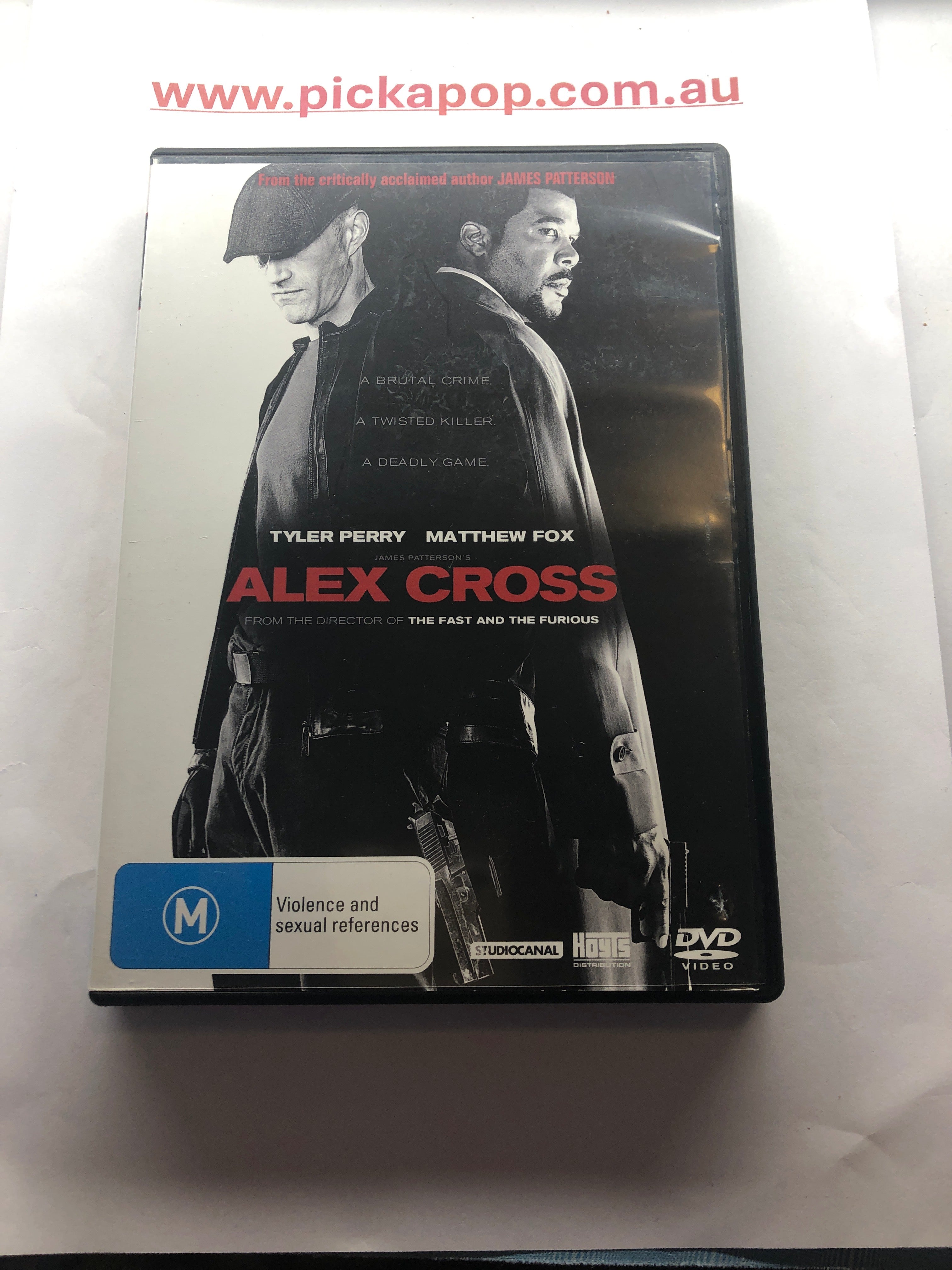 ALEX CROSS - (PAL Region 4) DVD Cleaned and Tested