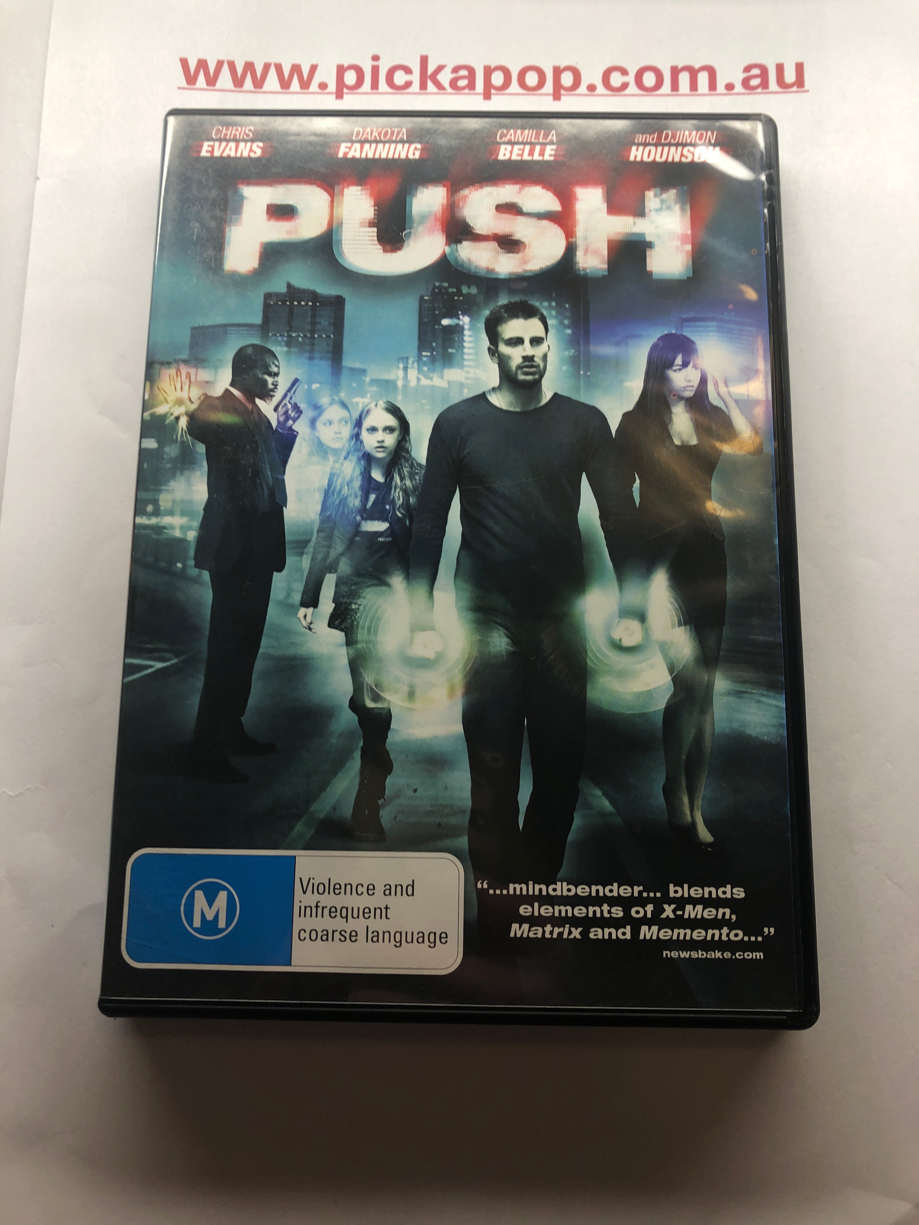PUSH -(PAL Region 4) DVD Cleaned and Tested