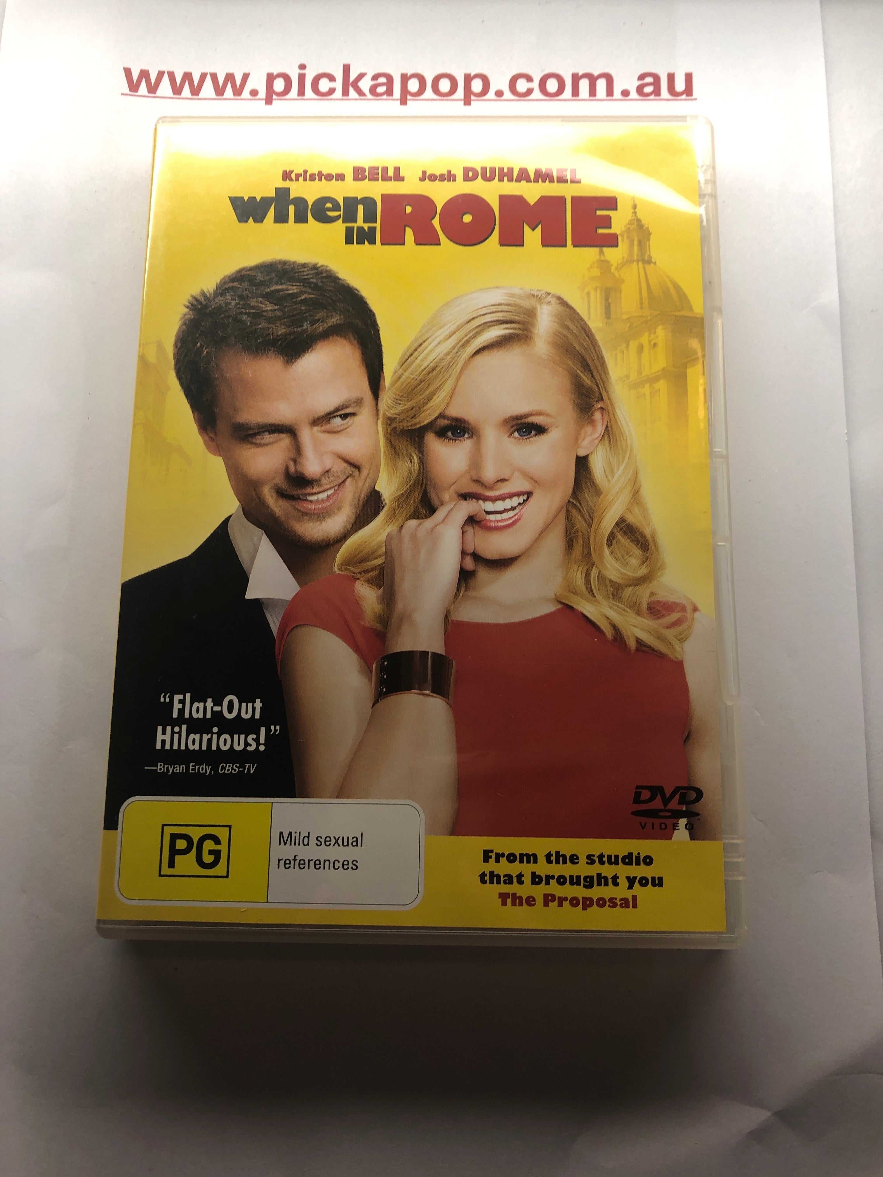 WHEN IN ROME - (PAL Region 4) DVD Cleaned and Tested