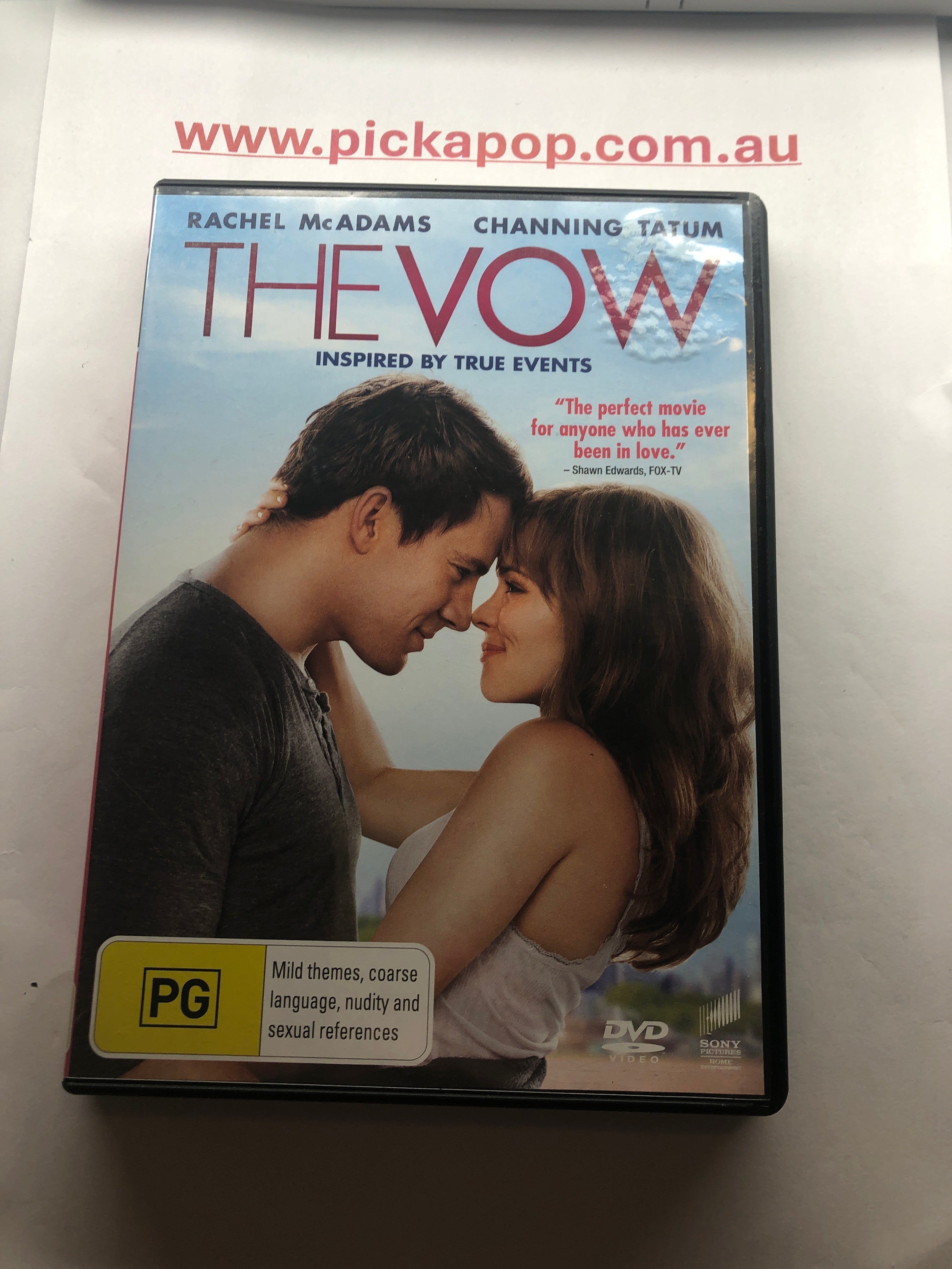 THE VOW - (PAL Region 4) DVD Cleaned and Tested