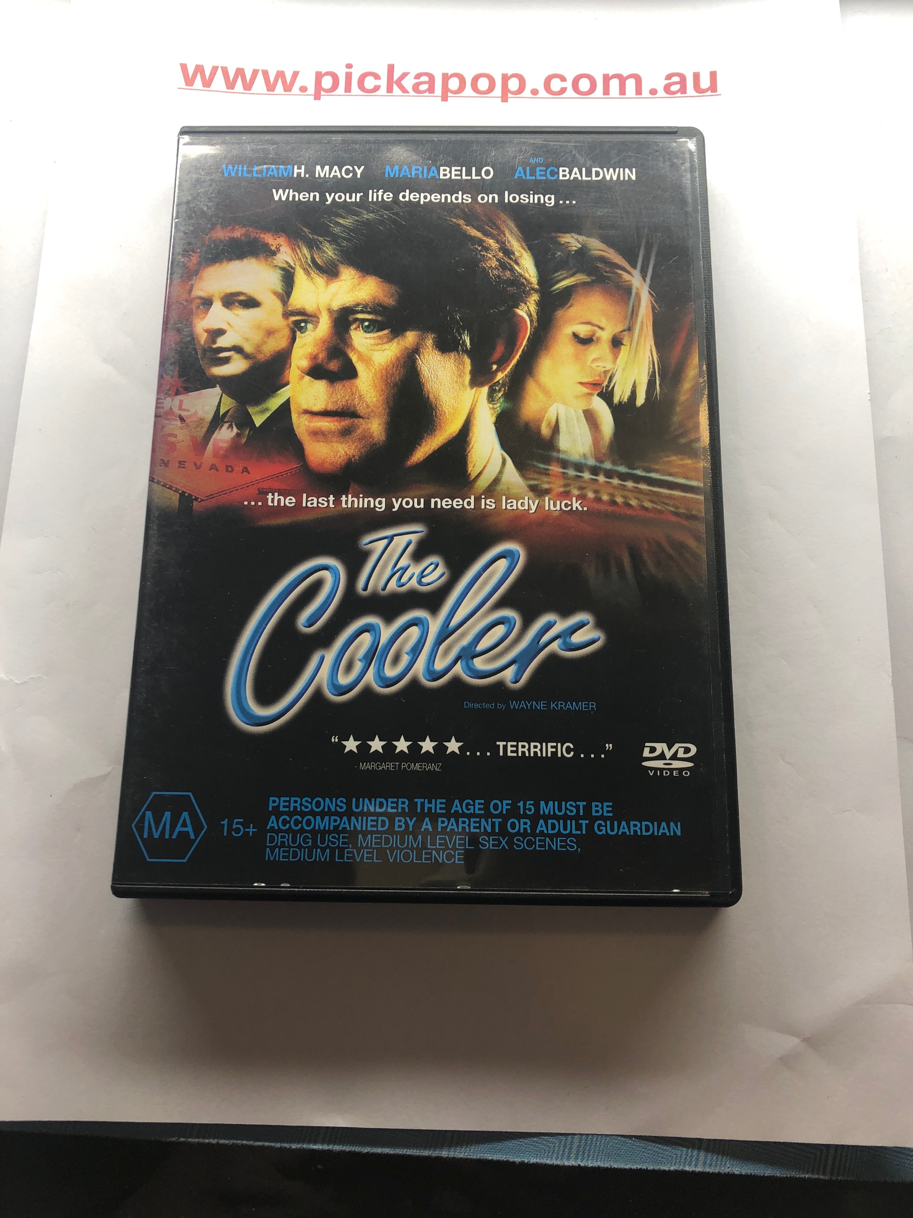 THE COOLER -(PAL Region 4) DVD Cleaned and Tested