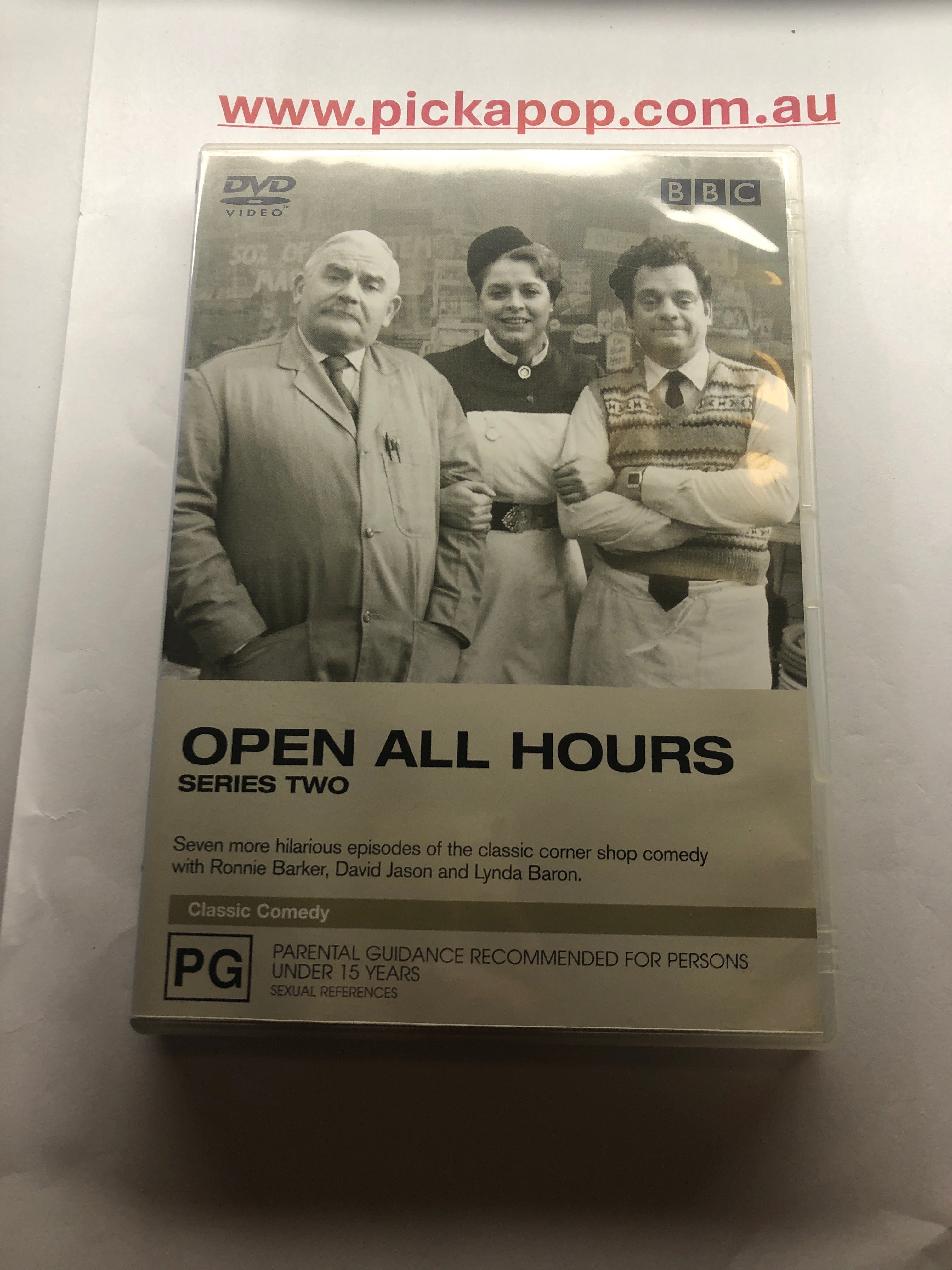 OPEN ALL HOURS SERIES TWO - (PAL Region 4) DVD Cleaned and Tested