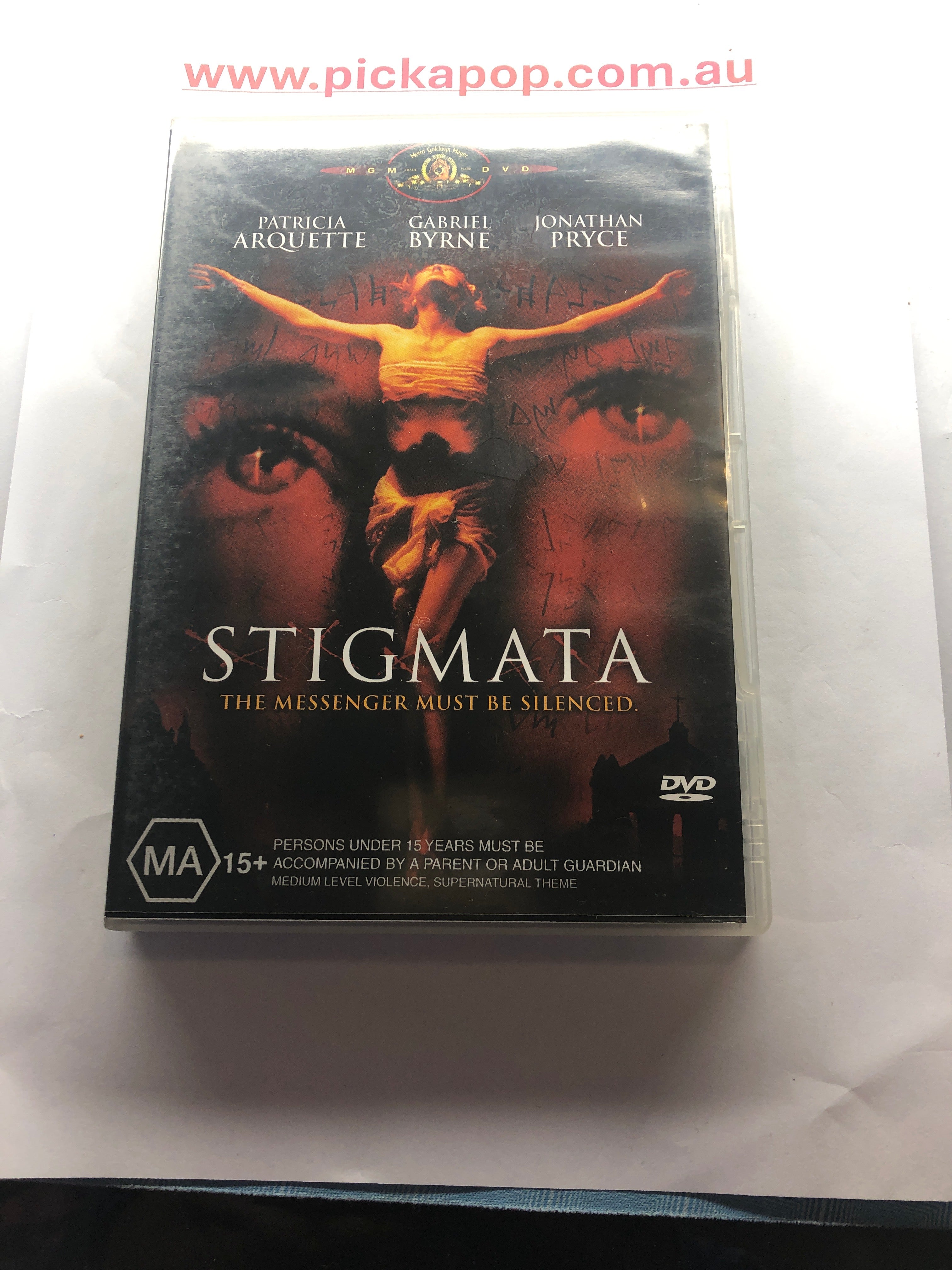 STIGMATA - (PAL Region 4) DVD Cleaned and Tested