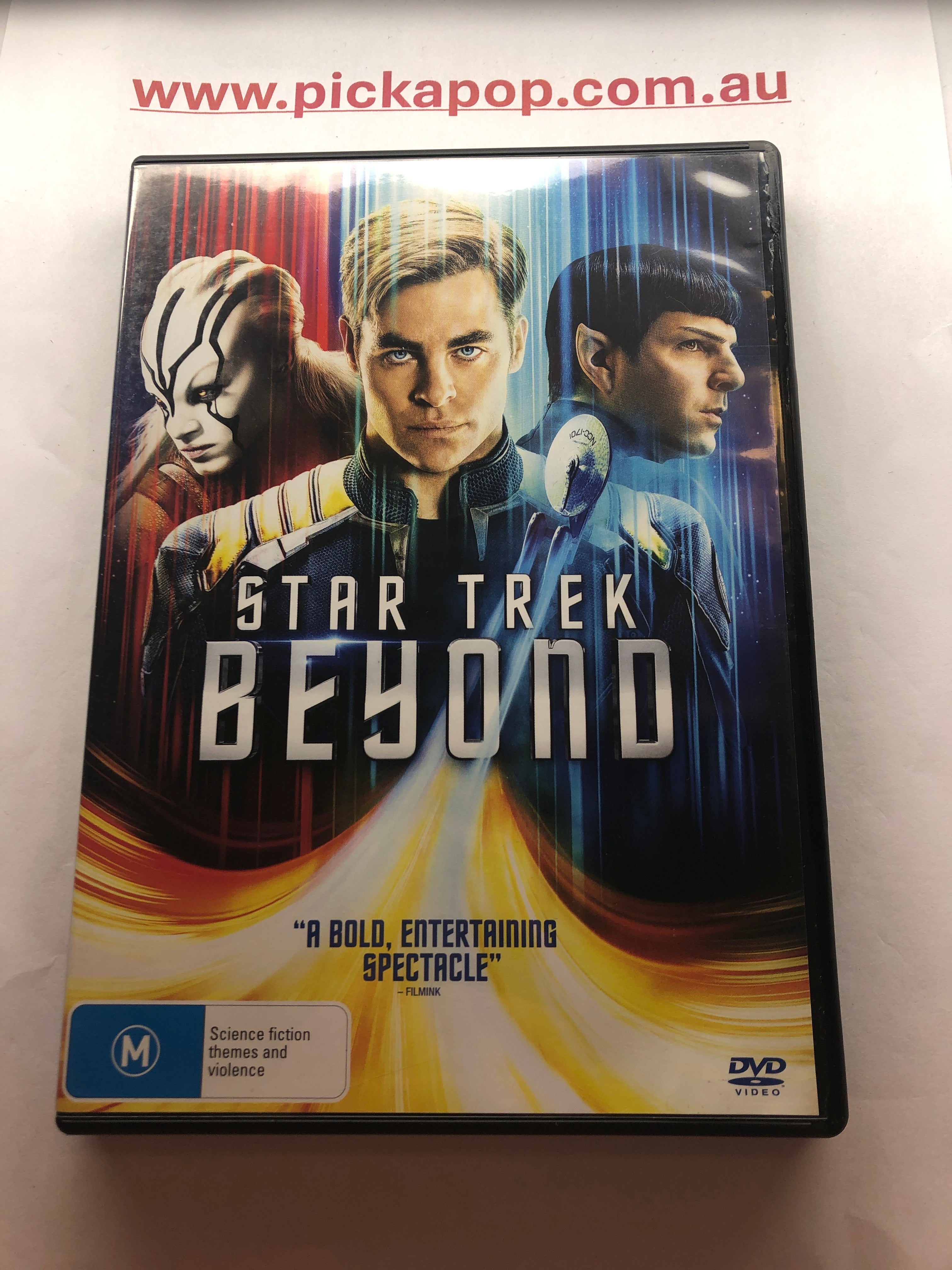 STAR TREK BEYOND - (PAL Region 4) DVD Cleaned and Tested