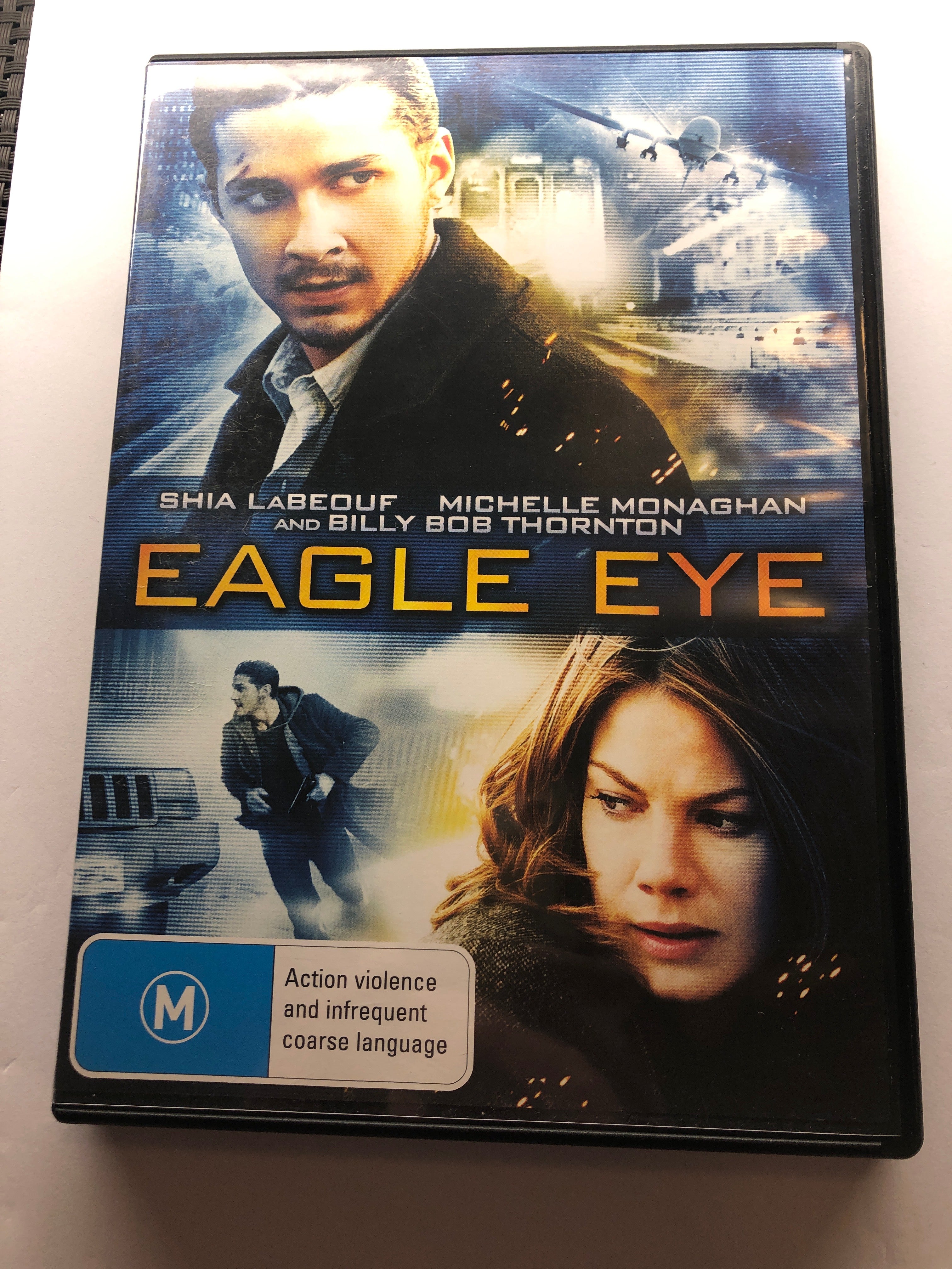 EAGLE EYE - (PAL Region 4) DVD Cleaned and Tested