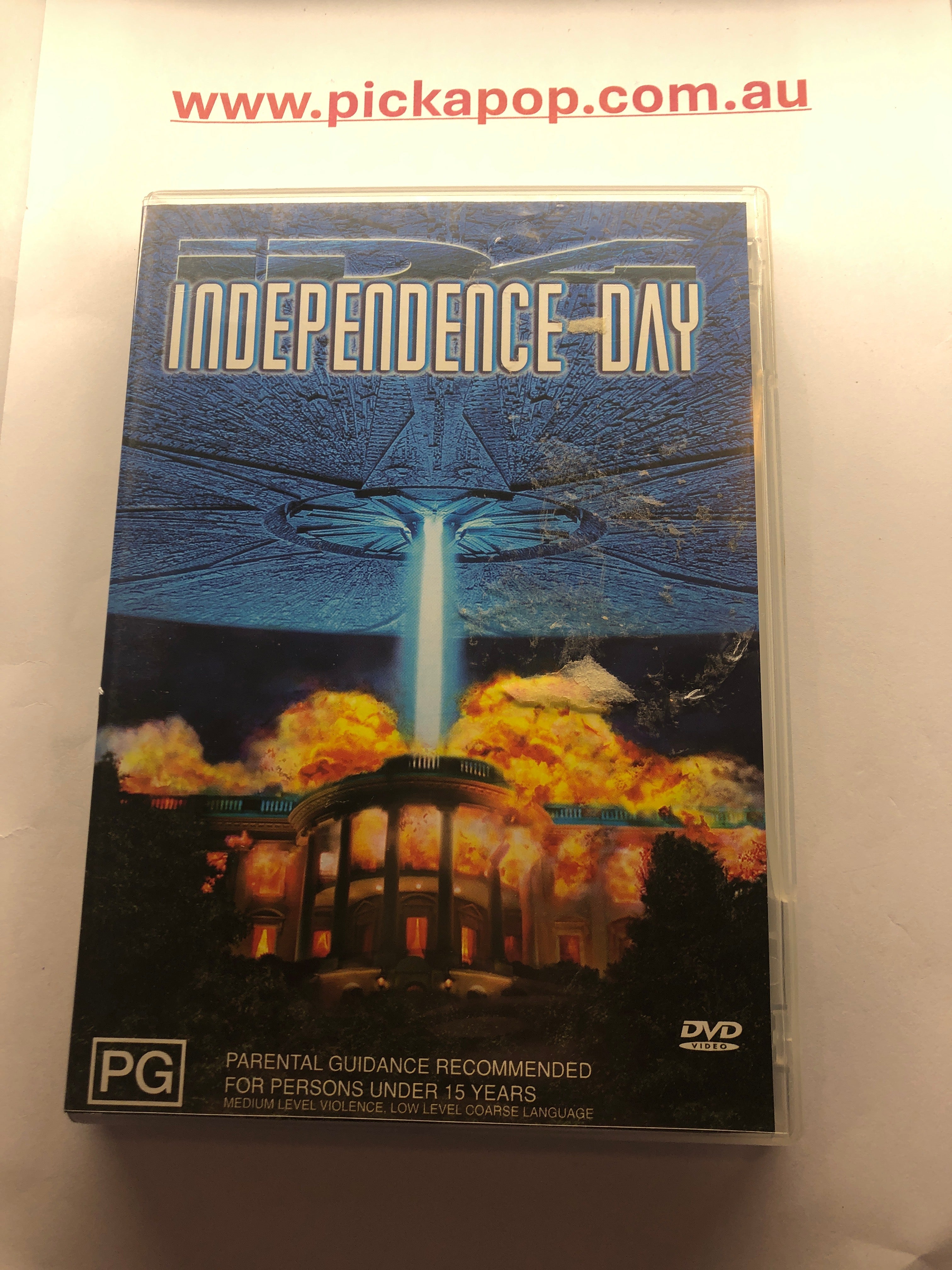 INDEPENDENCE DAY - (PAL Region 4) DVD Cleaned and Tested