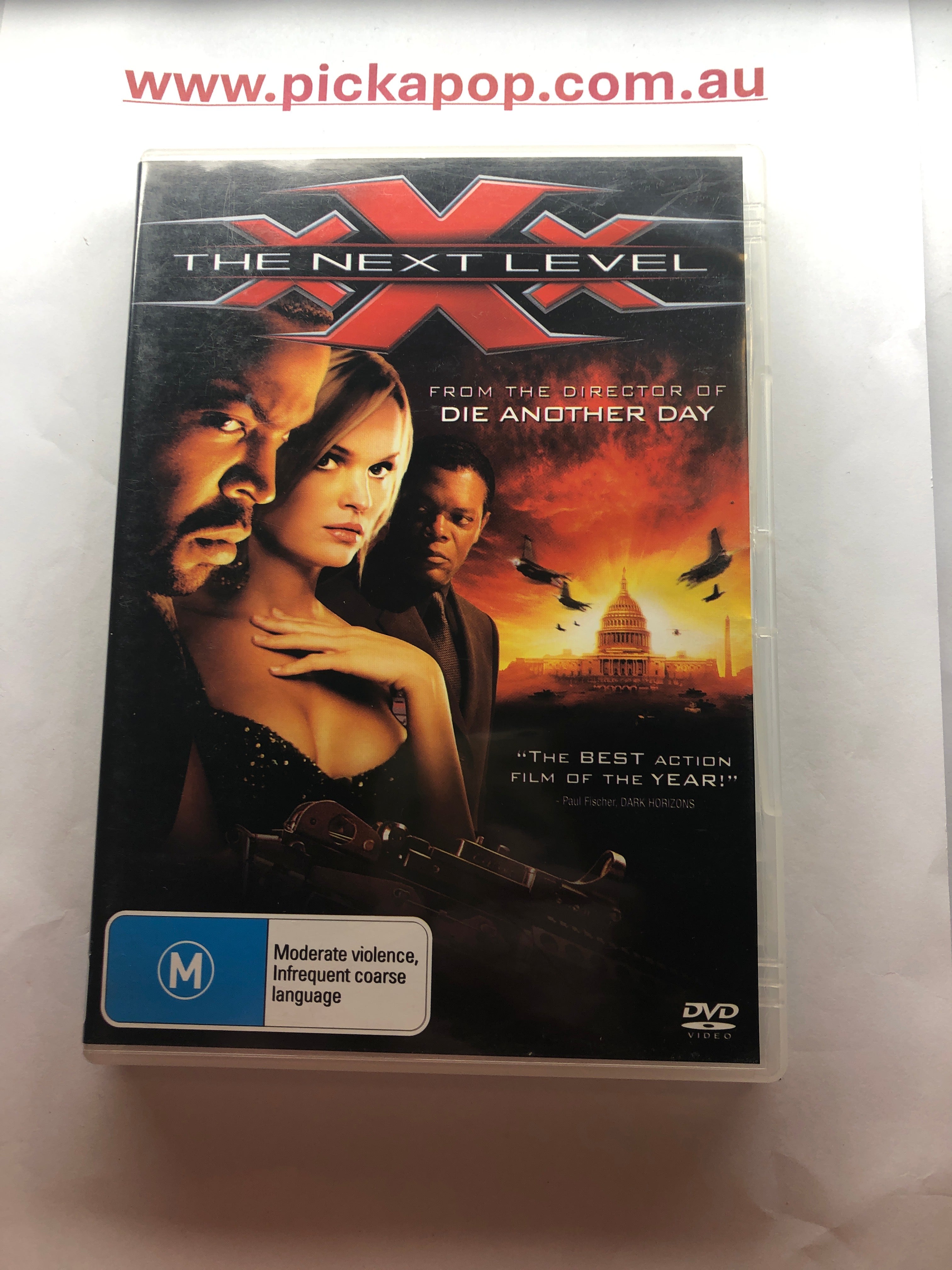 X THE NEXT LEVEL - (PAL Region 4) DVD Cleaned and Tested