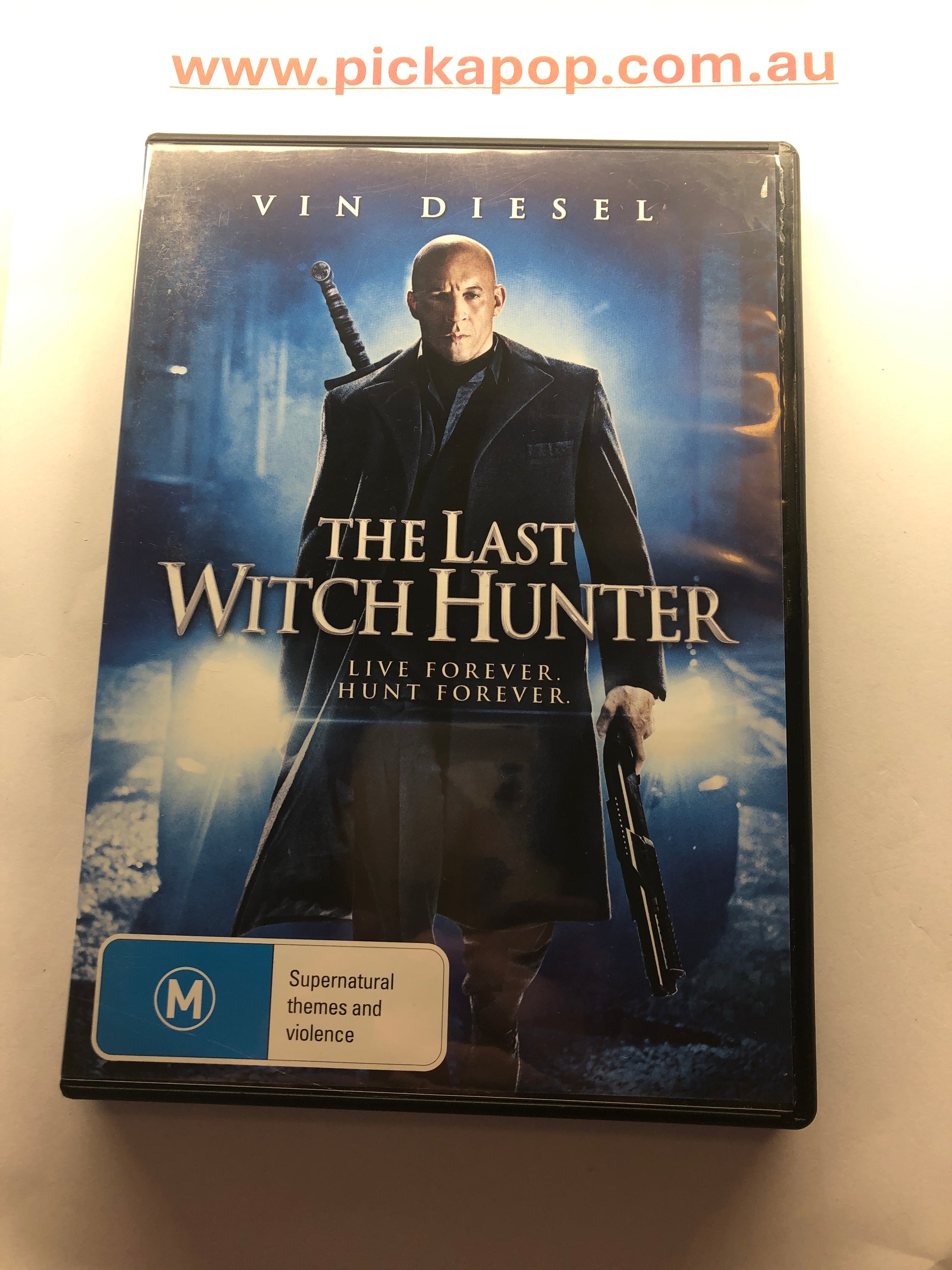 THE LAST WITCH HUNTER - (PAL Region 4) DVD Cleaned and Tested