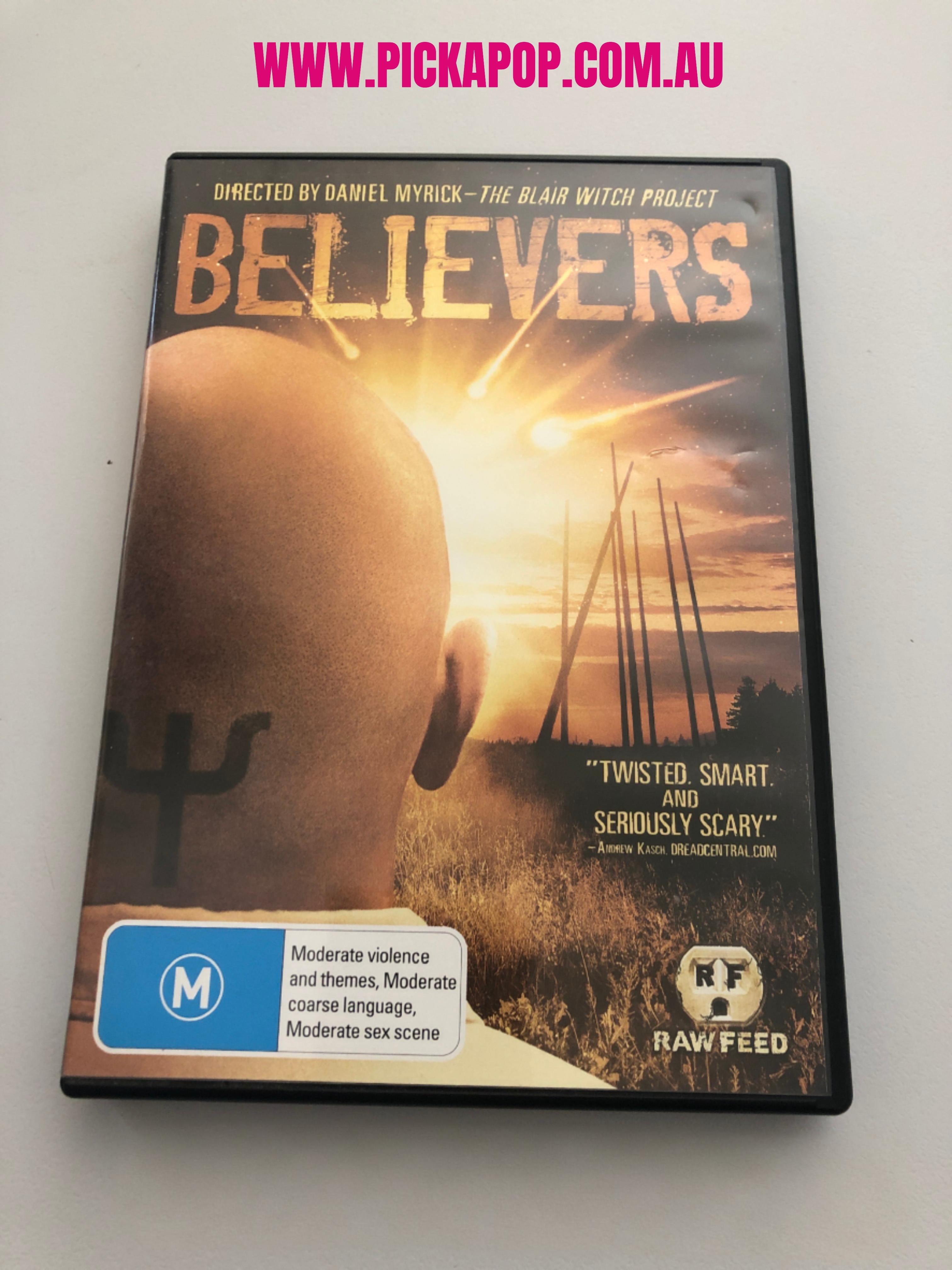 BELIEVERS - (PAL Region 4) DVD Cleaned and Tested
