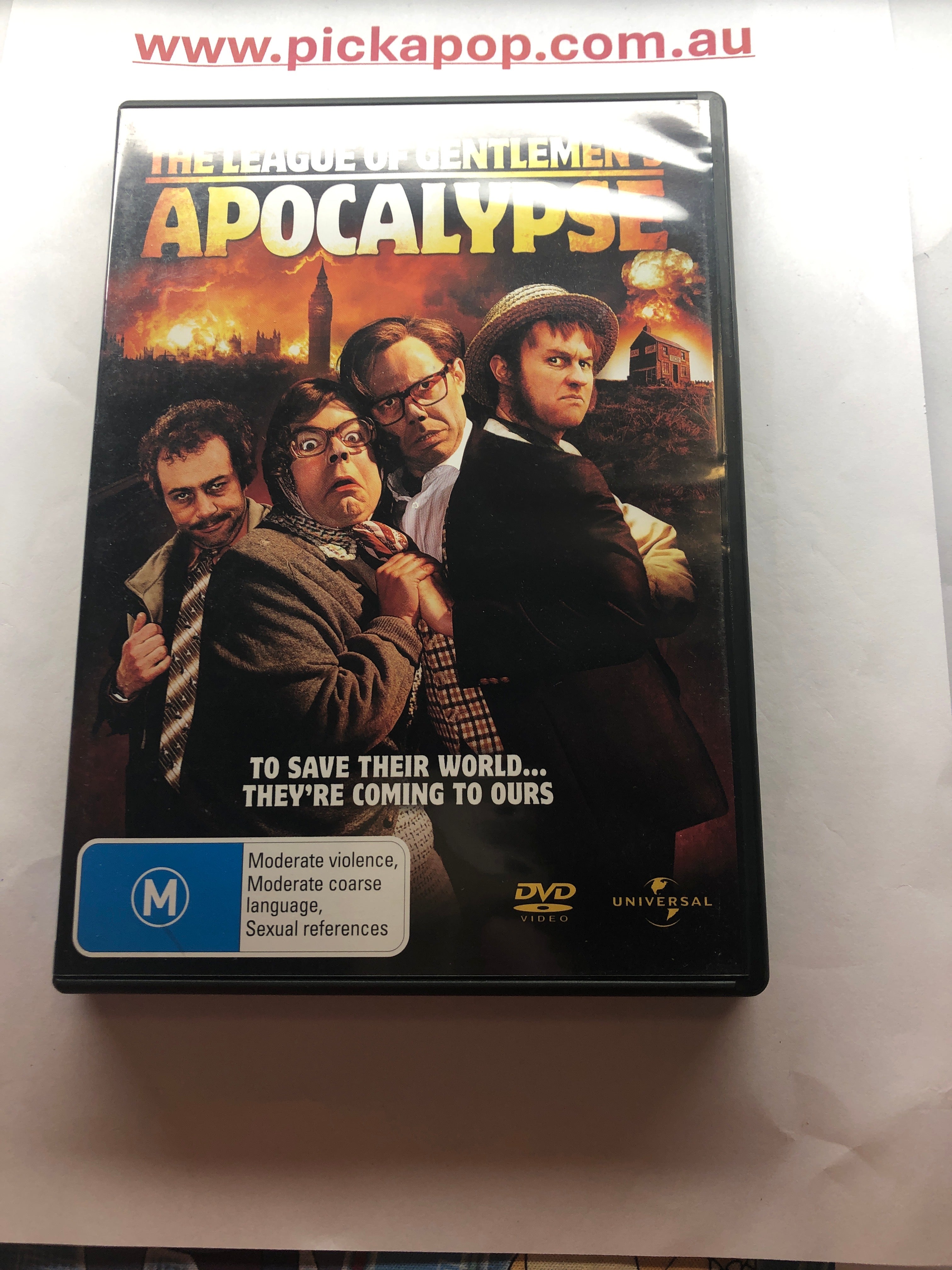 THE LEAGUE OF GENTLEMEN'S APOCALYSE - (PAL Region 4) DVD Cleaned and Tested