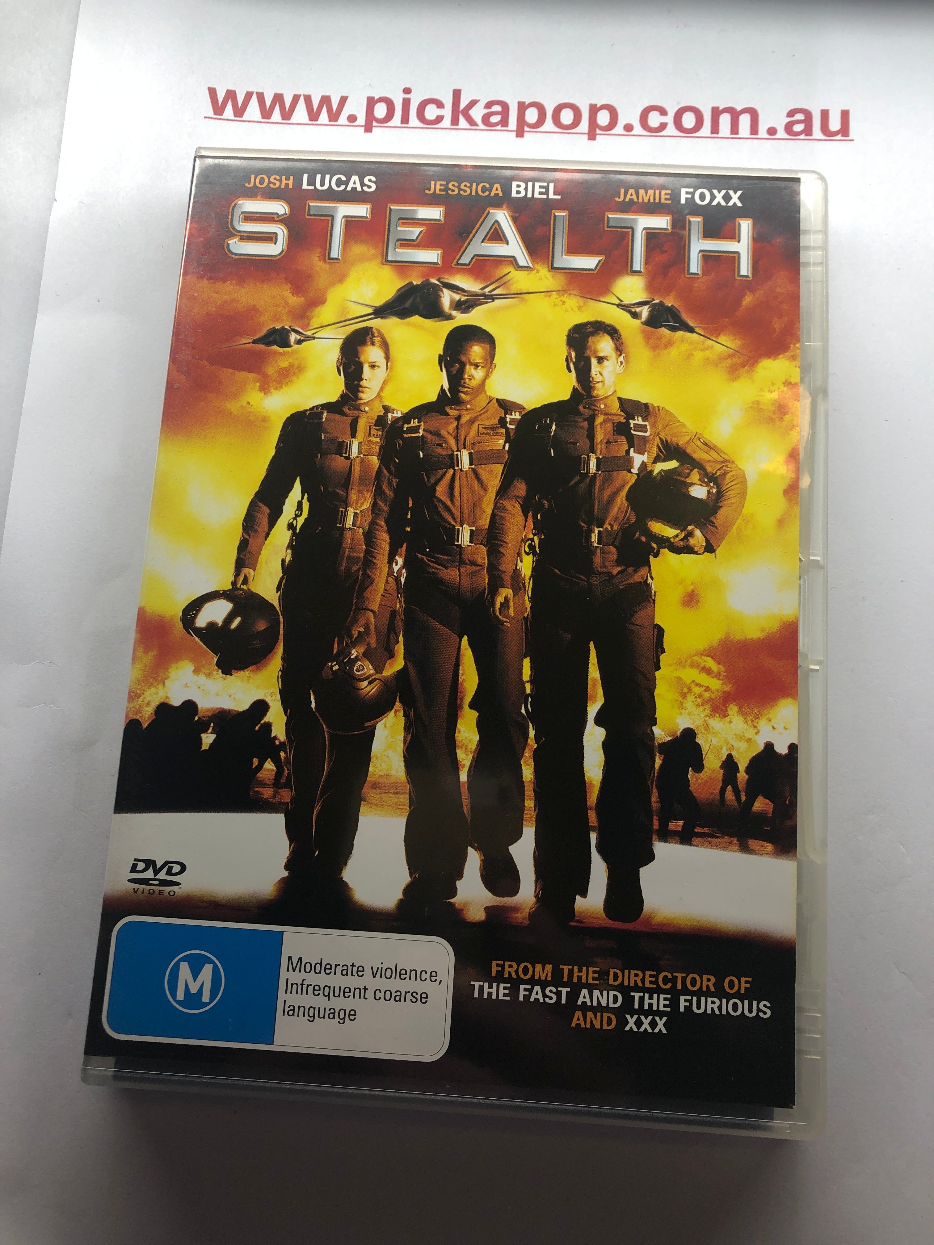 STEALTH - (PAL Region 4) DVD Cleaned and Tested