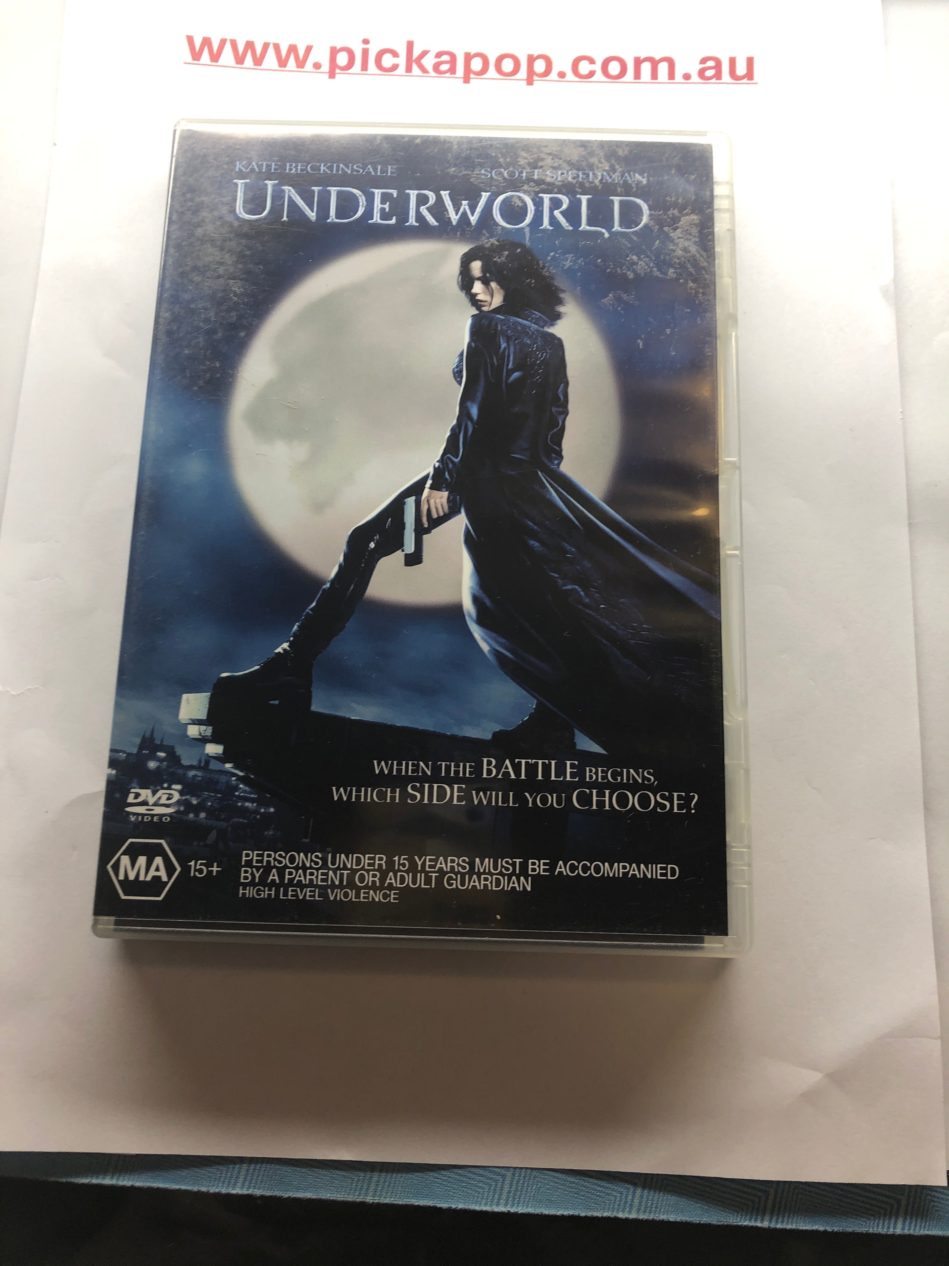 UNDERWORLD - (PAL Region 4) DVD Cleaned and Tested