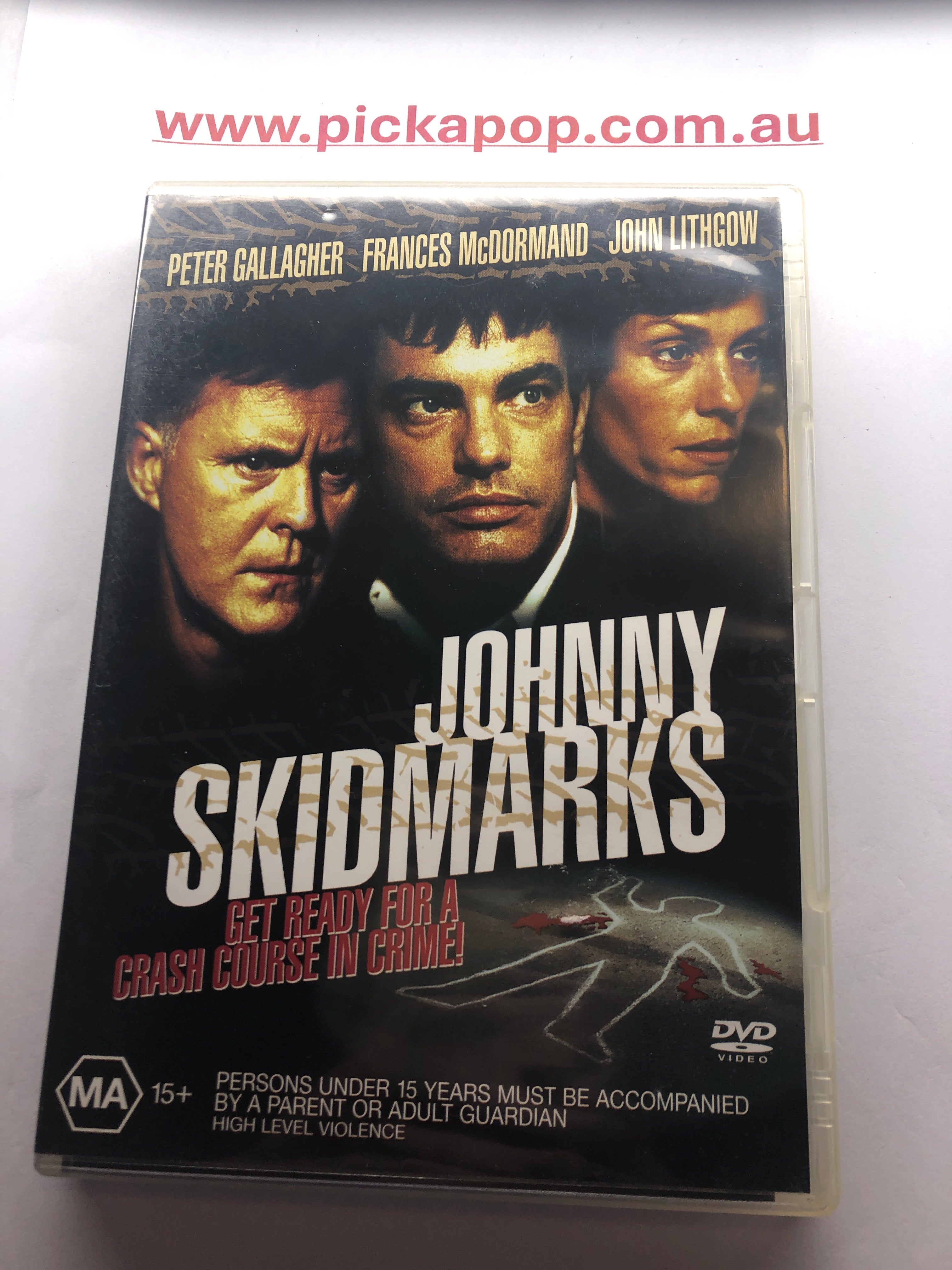 JOHNNY SKIDMARKS - (PAL Region 4) DVD Cleaned and Tested