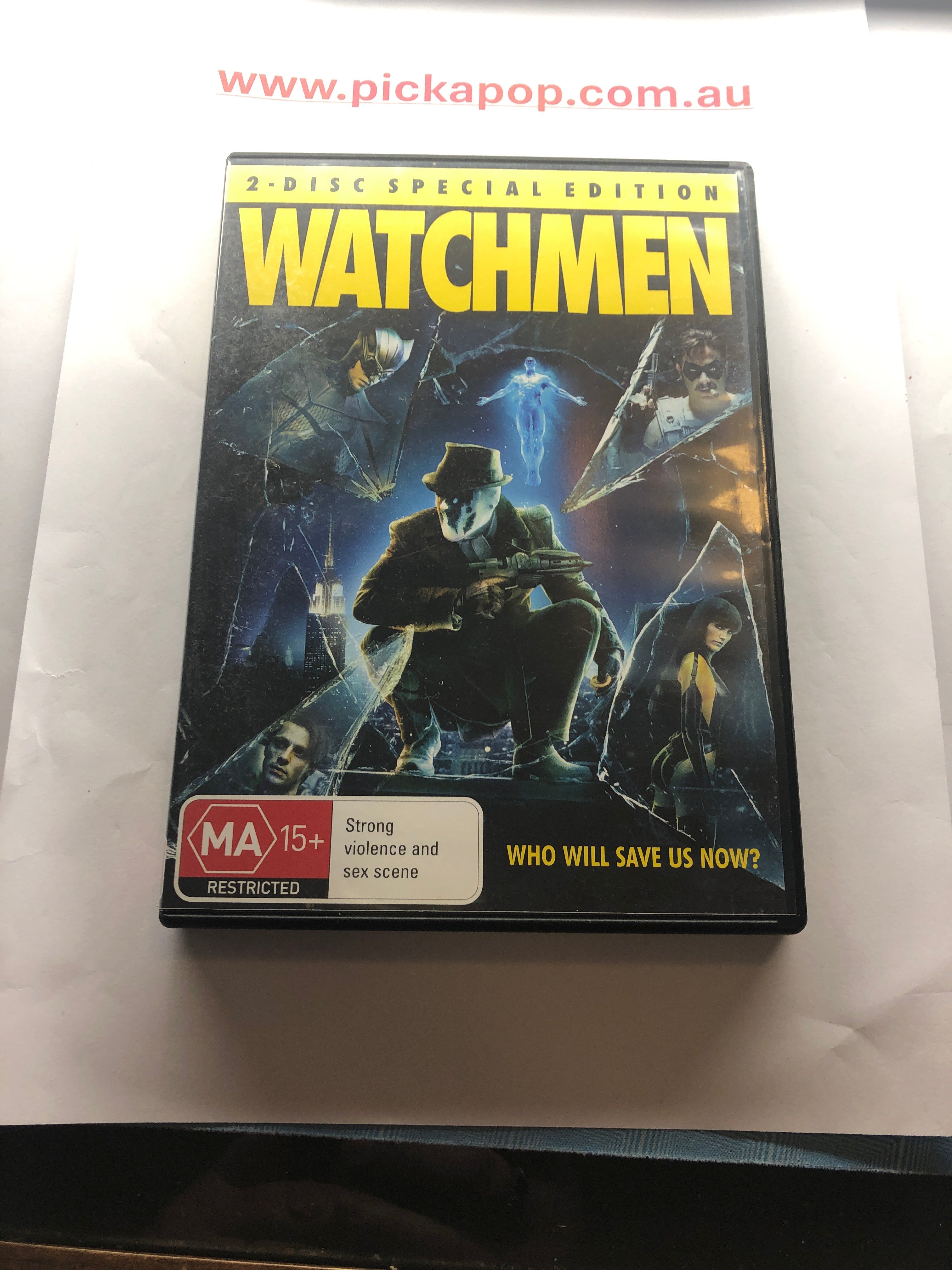 WATCHMEN - (PAL Region 4) DVD Cleaned and Tested