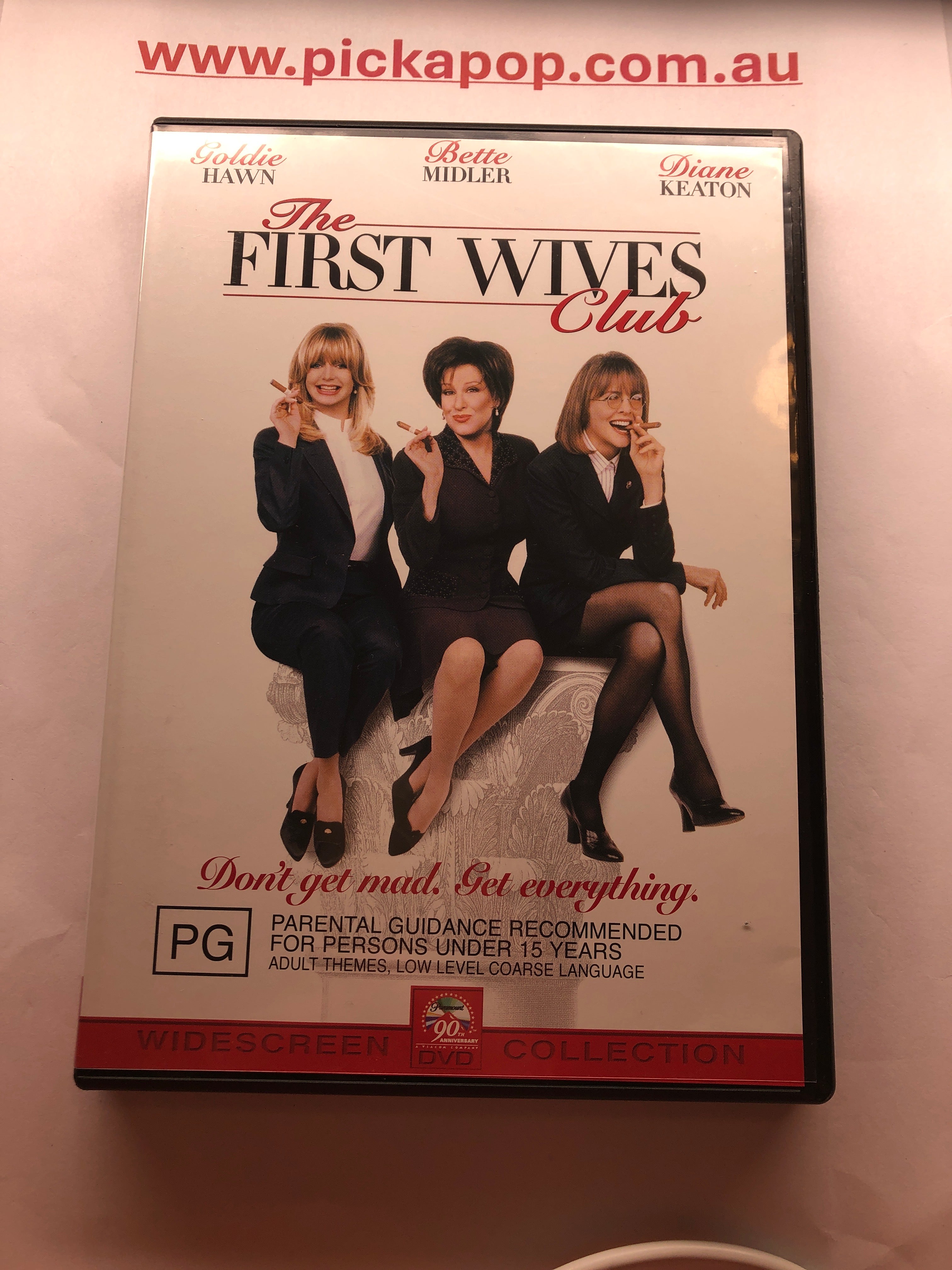 THE FIRST WIVES CLUB - (PAL Region 4) DVD Cleaned and Tested