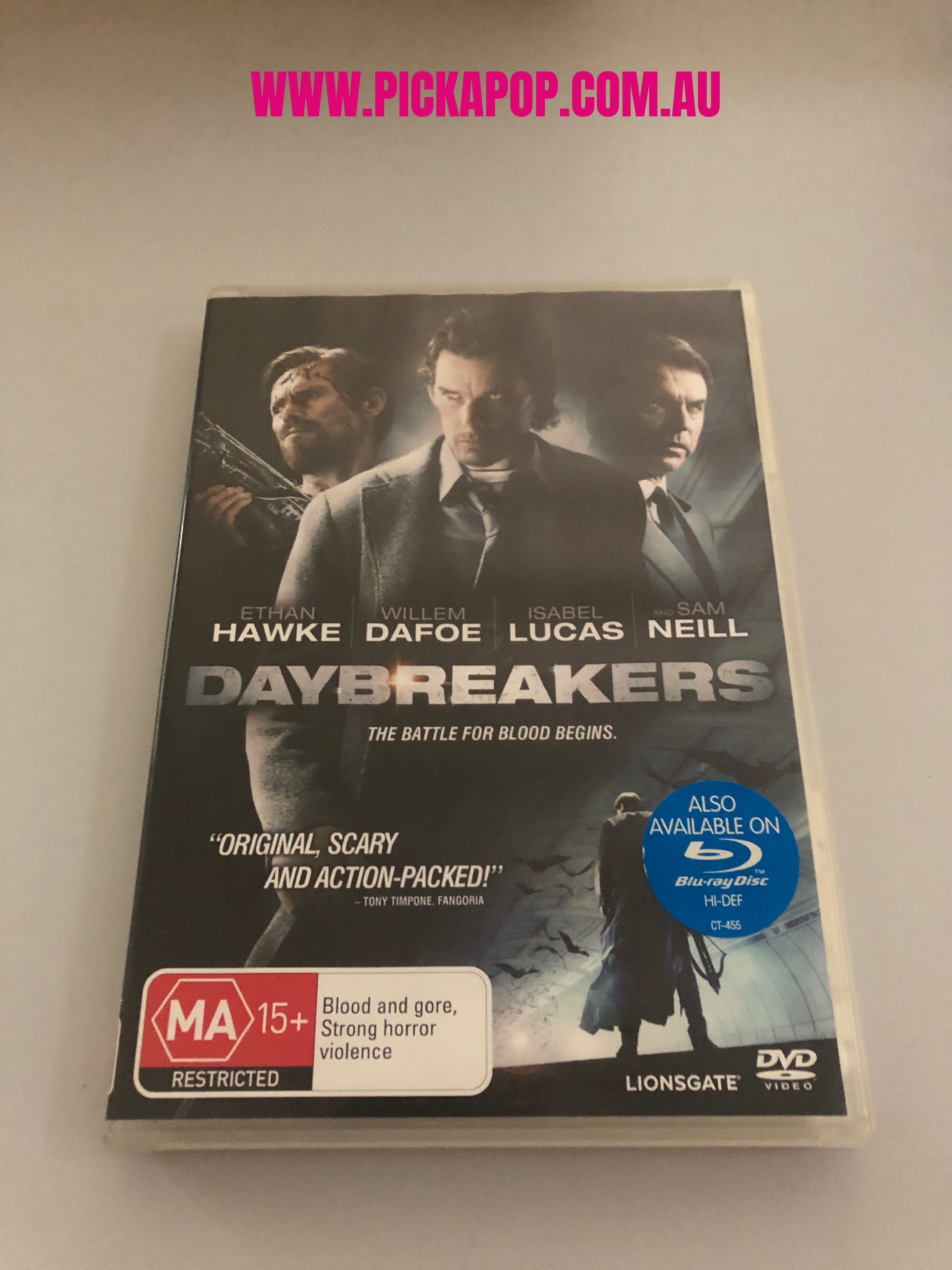 DAYBREAKERS - (PAL Region 4) DVD Cleaned and Tested