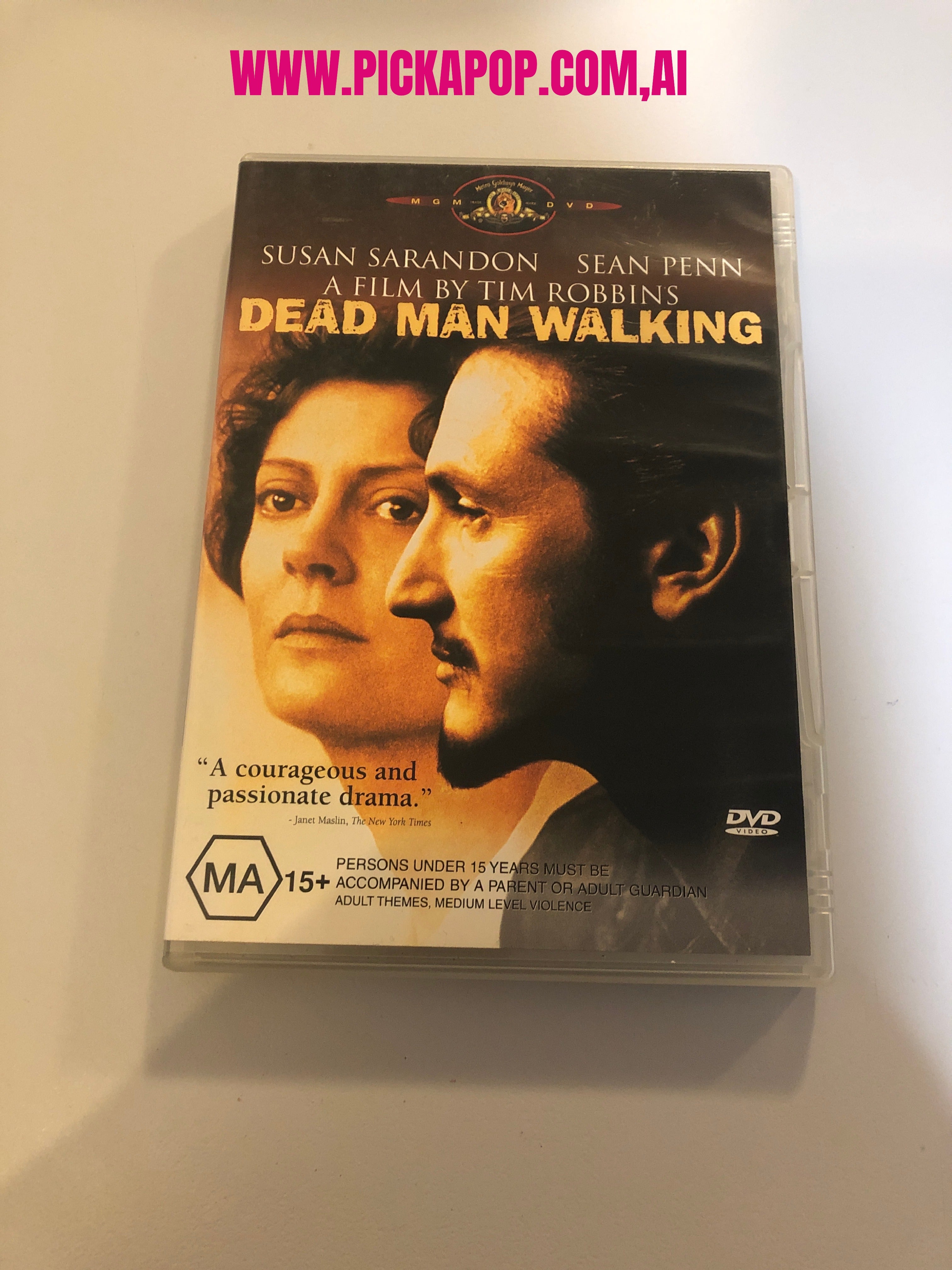DEAD MAN WALKING - (PAL Region 4) DVD Cleaned and Tested