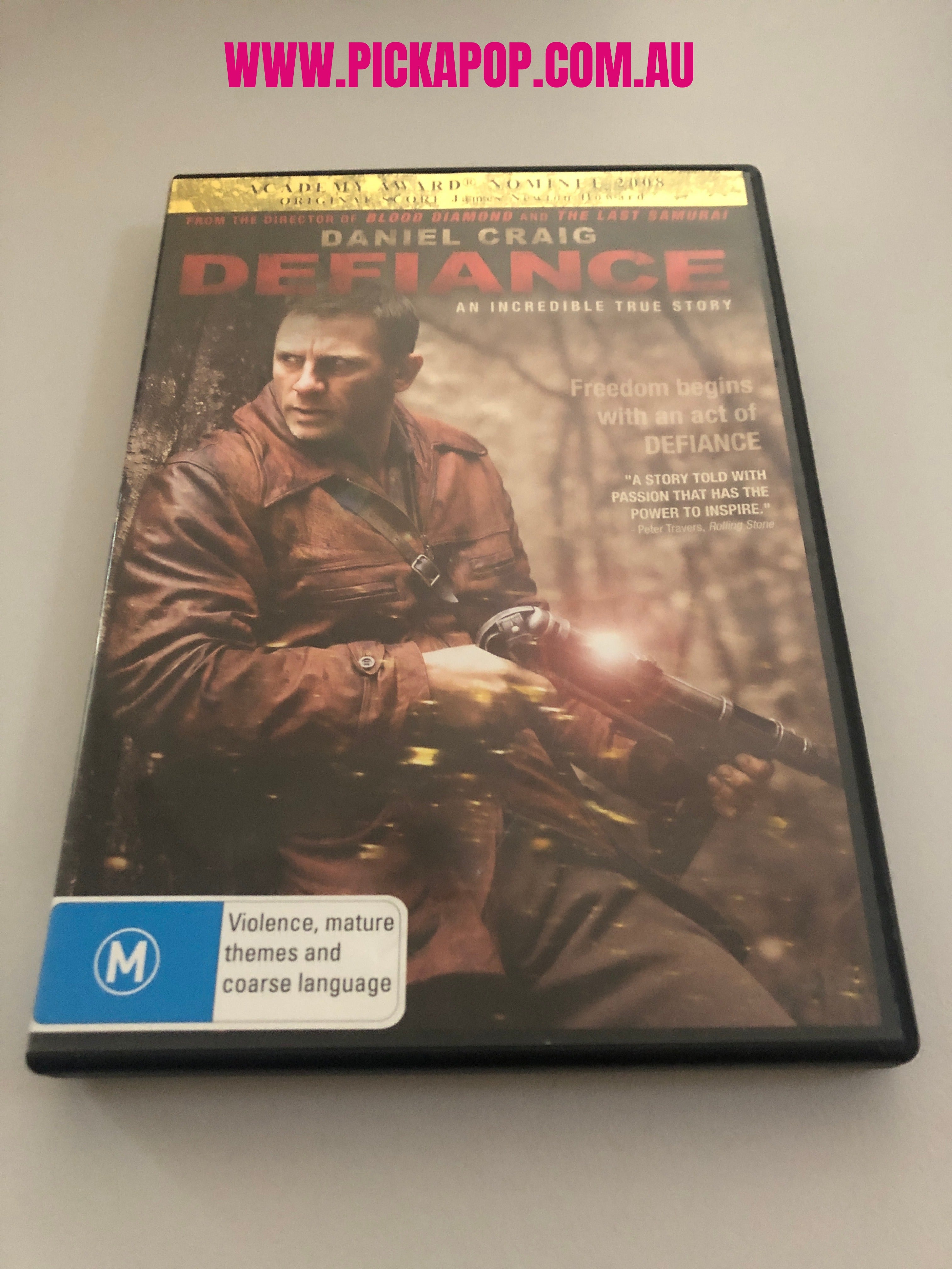 DEFIANCE - (PAL Region 4) DVD Cleaned and Tested