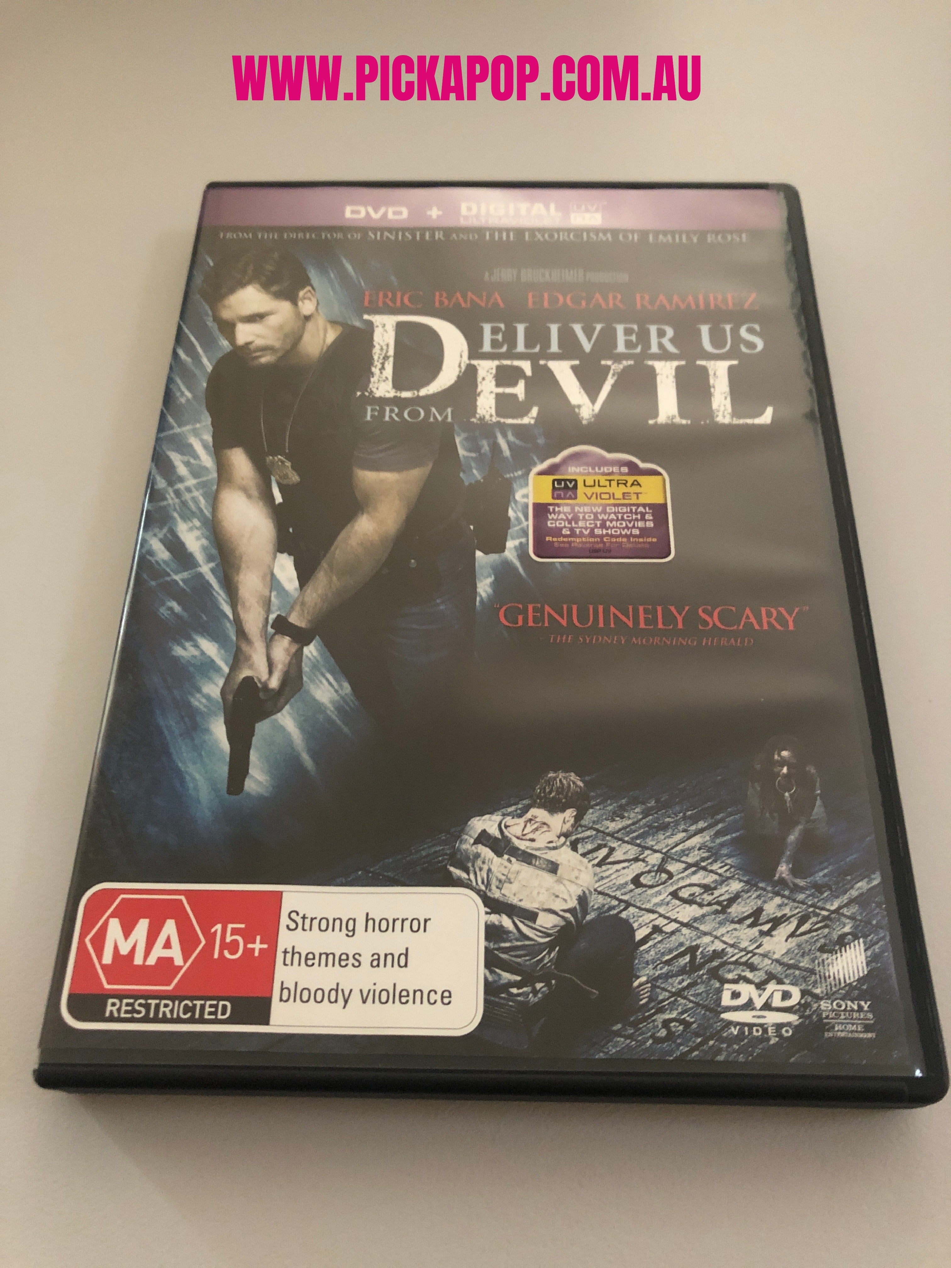 DELIVER US FROM DEVIL - (PAL Region 4) DVD & DIGITAL ULTRAVIOLET Cleaned and Tested