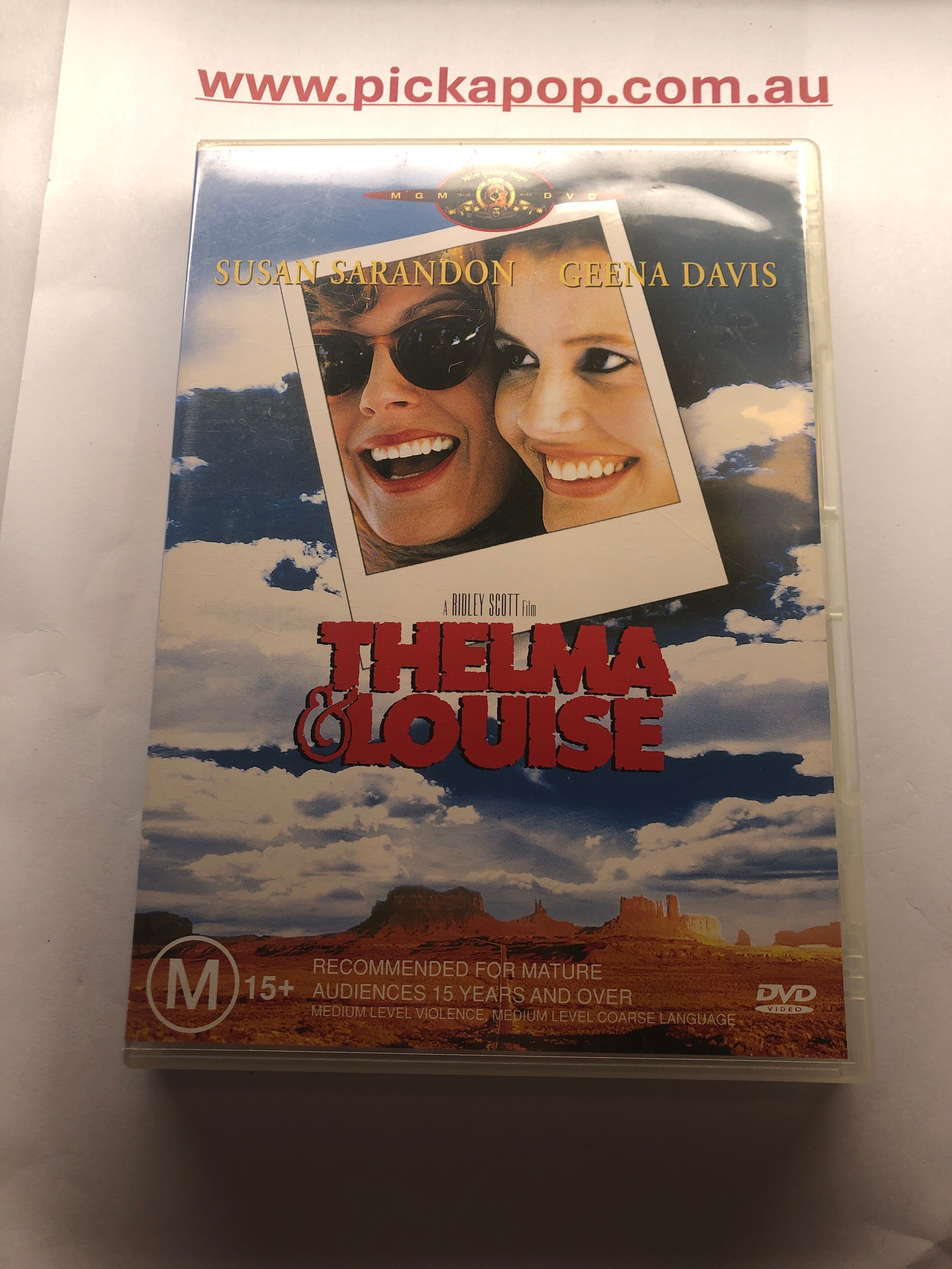 THELMA & LOUISE - (PAL Region 4) DVD Cleaned and Tested