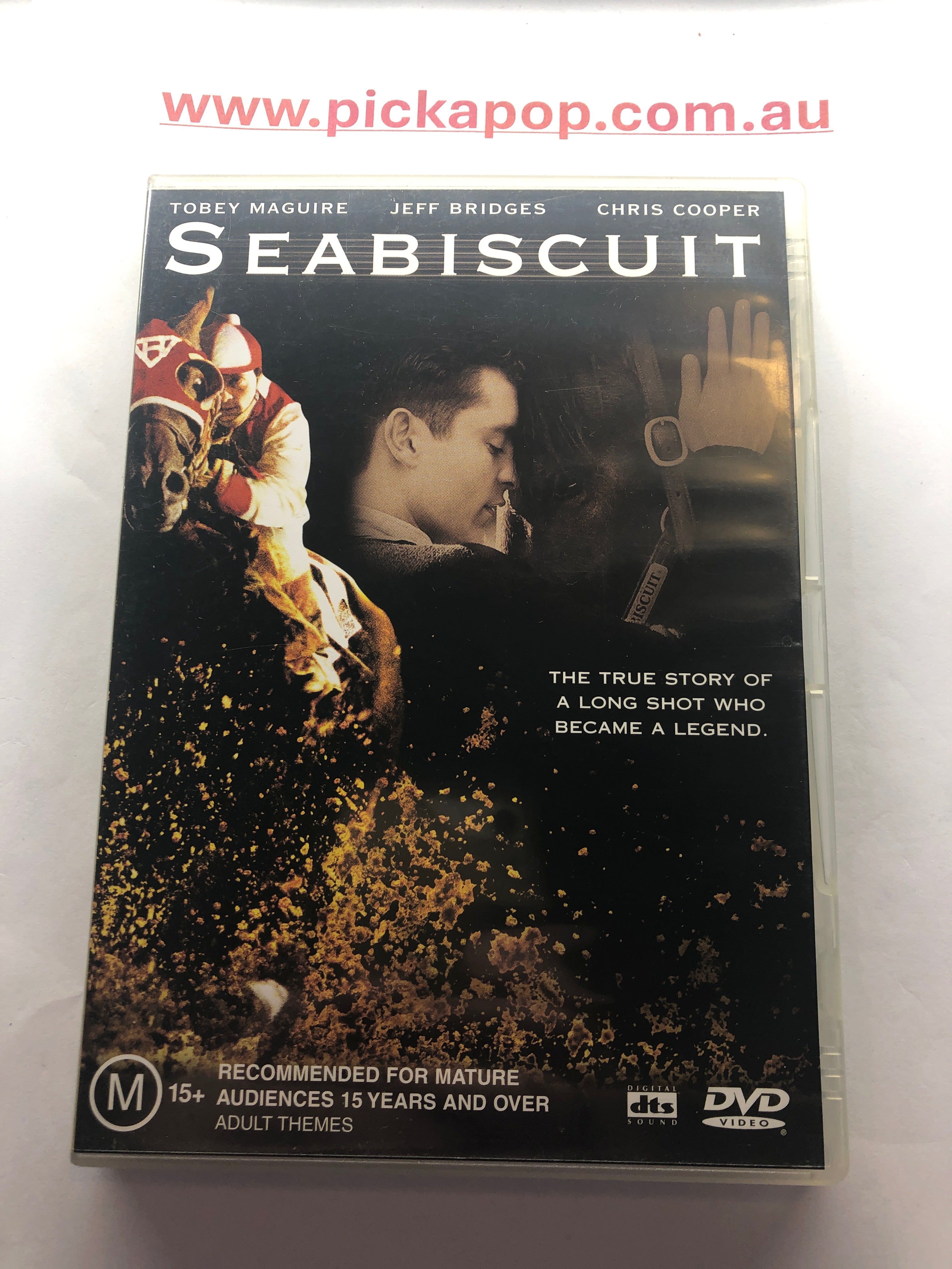 SEABISCUIT - (PAL Region 4) DVD Cleaned and Tested