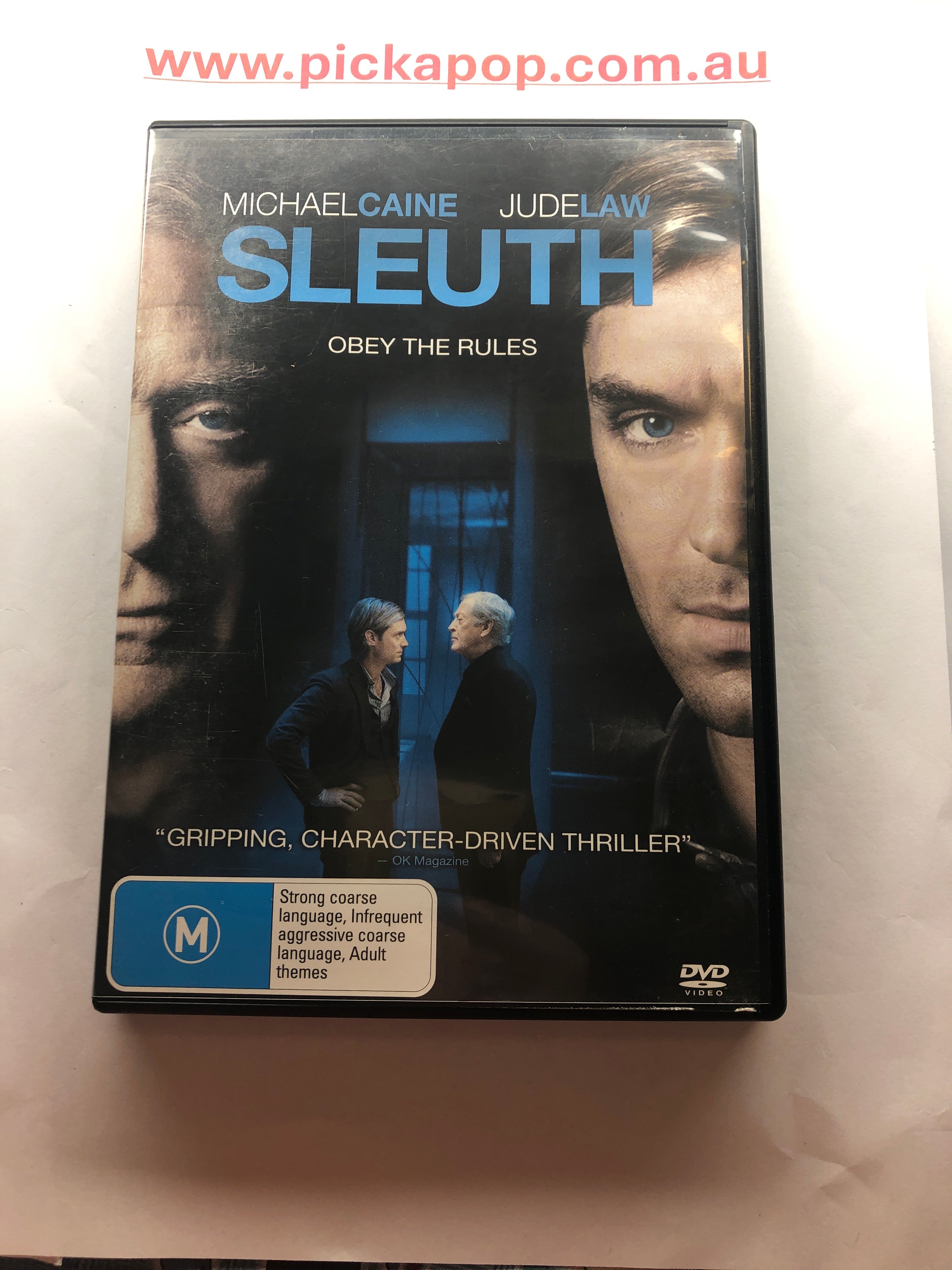 SLEUTH - (PAL Region 4) DVD Cleaned and Tested
