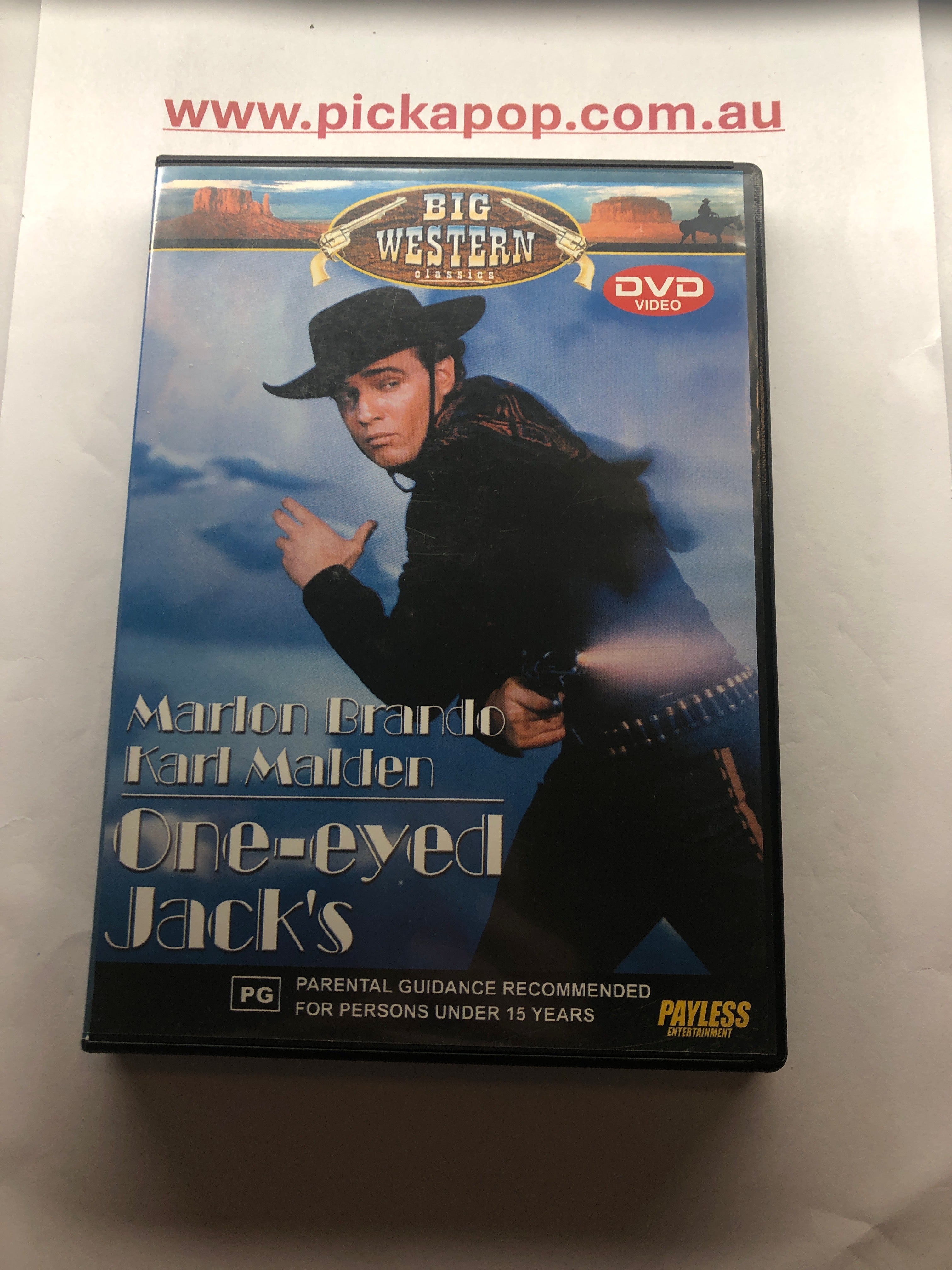 ONE - EYED JACK'S - (PAL Region 4) DVD Cleaned and Tested