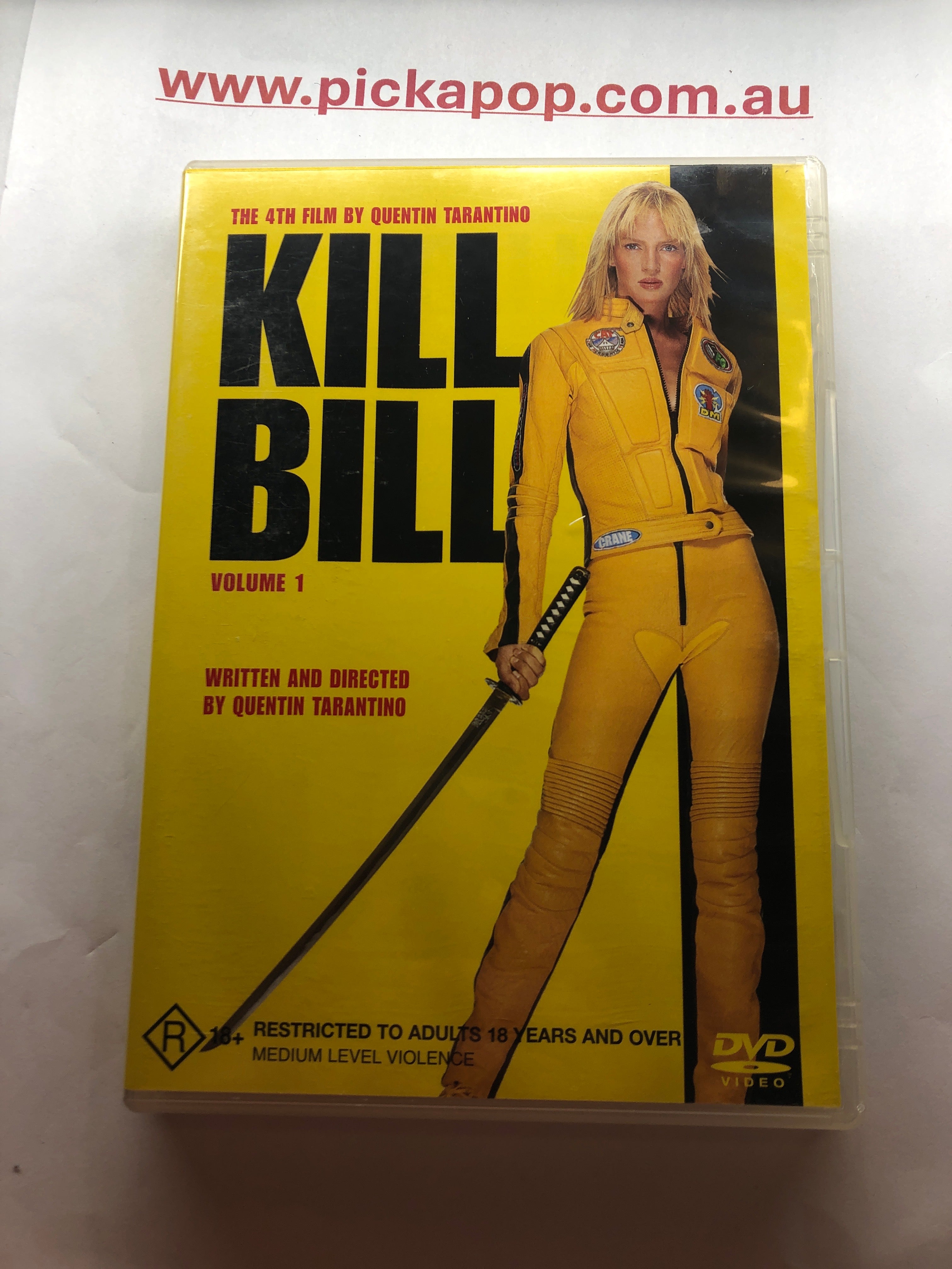 KILL BIN VOLUME 1 - (PAL Region 4) DVD Cleaned and Tested