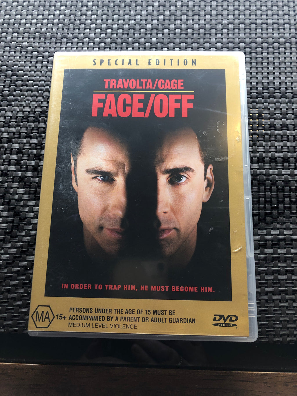 FACE/OFF - (PAL Region 4) DVD Cleaned and Tested