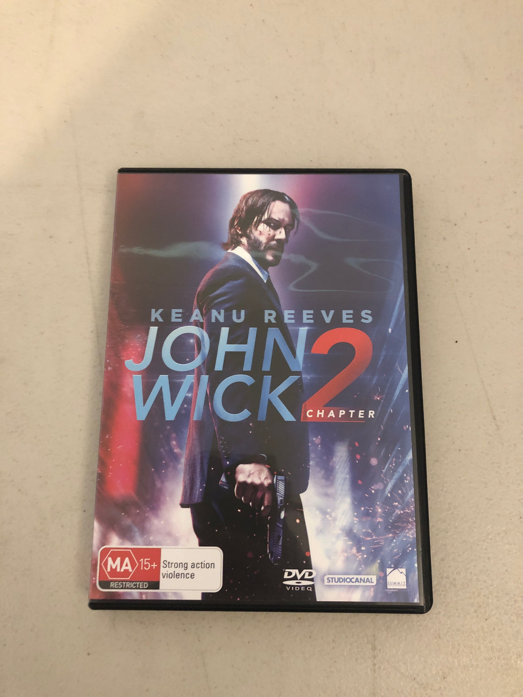 JOHN WICK 2 - PAL Region 4 - DVD Cleaned and Tested