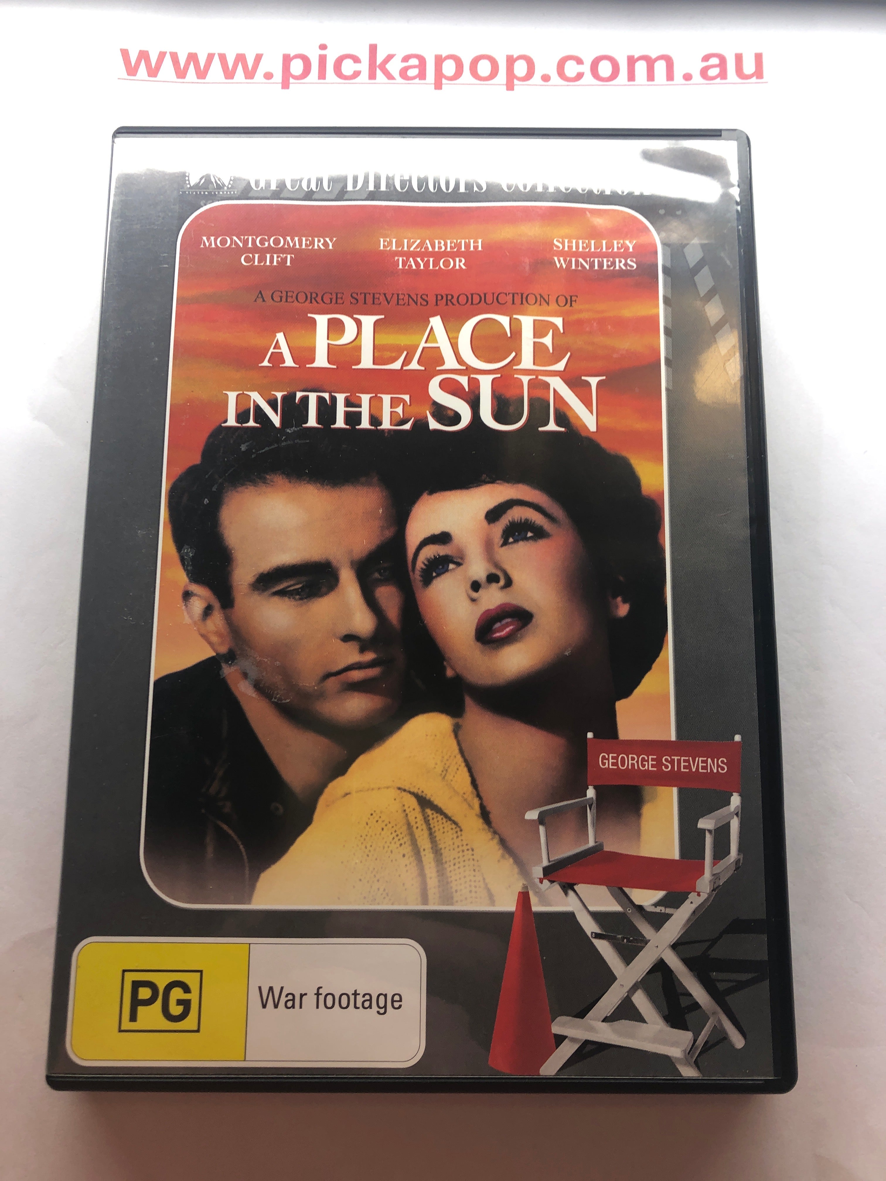 A PLACE OF SUN GREAT DIRECTORS COLLECTION - (PAL Region 4) DVD Cleaned and Tested