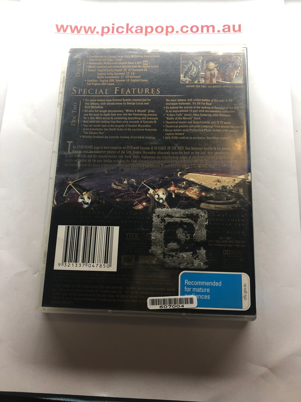 STAR WARS REVENGE OF THE SITH