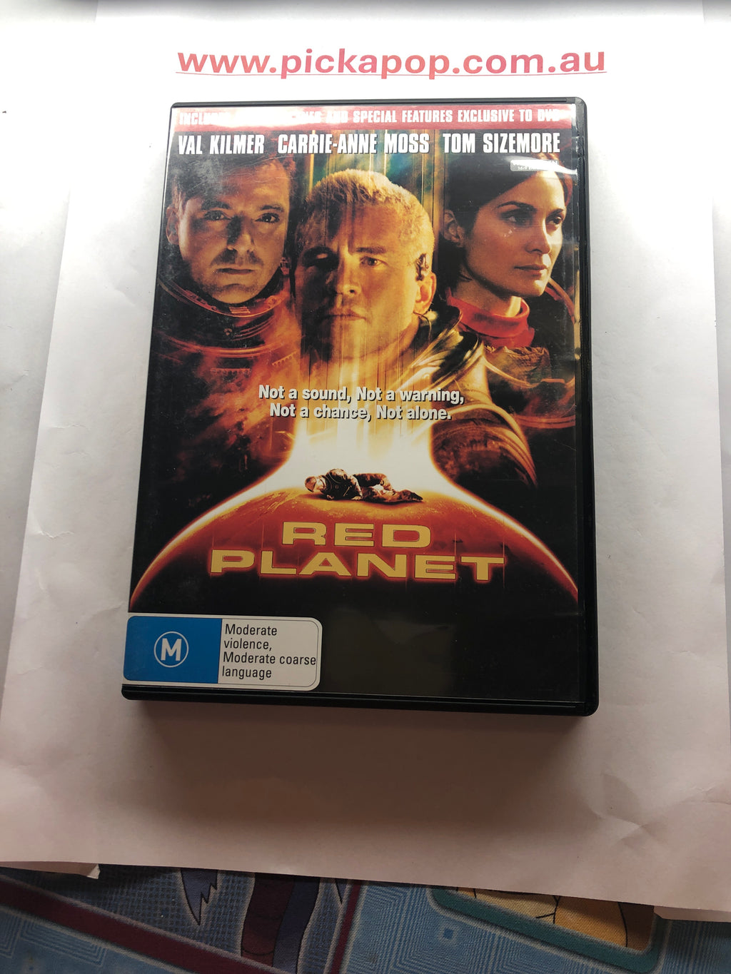 RED PLANET - (PAL Region 4) DVD Cleaned and Tested