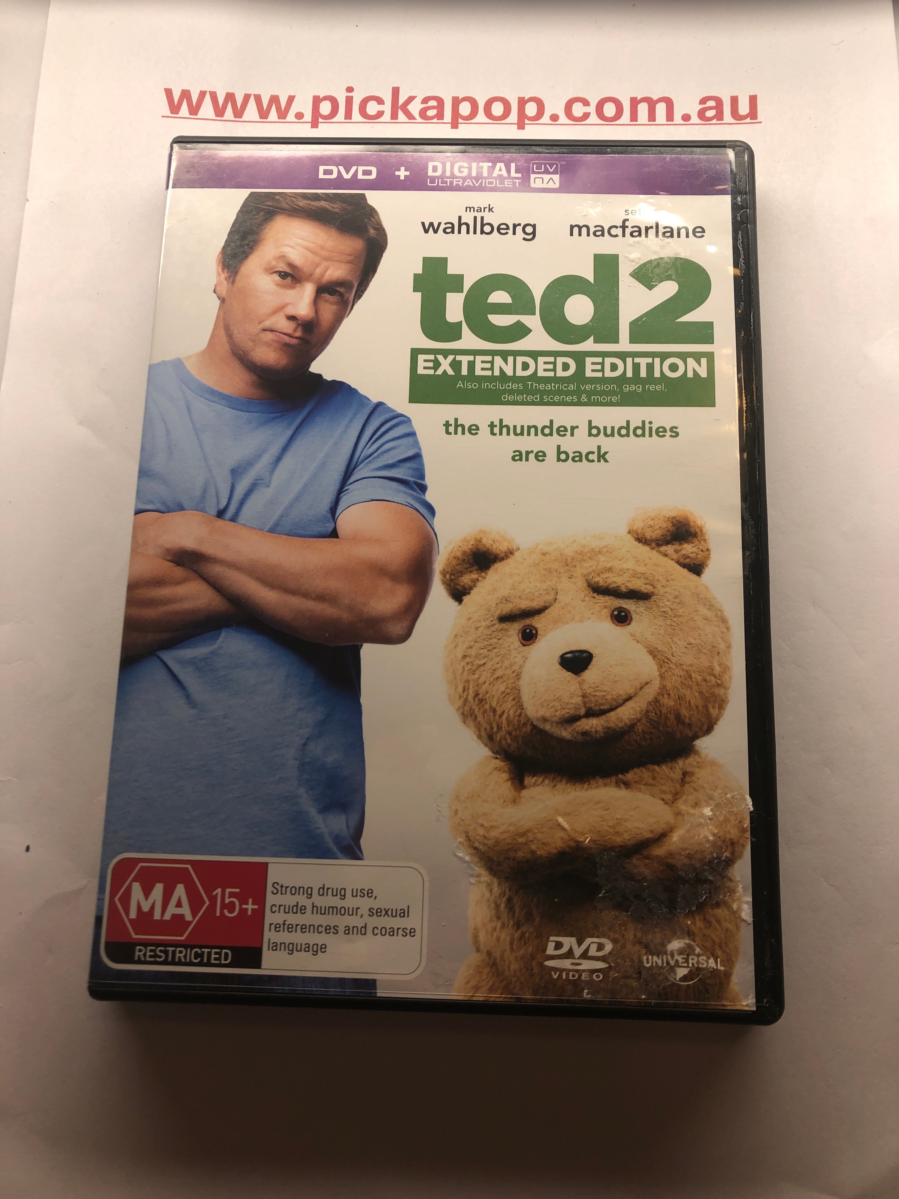 TED 2 EXTENDED EDITION - (PAL Region 4) DVD Cleaned and Tested