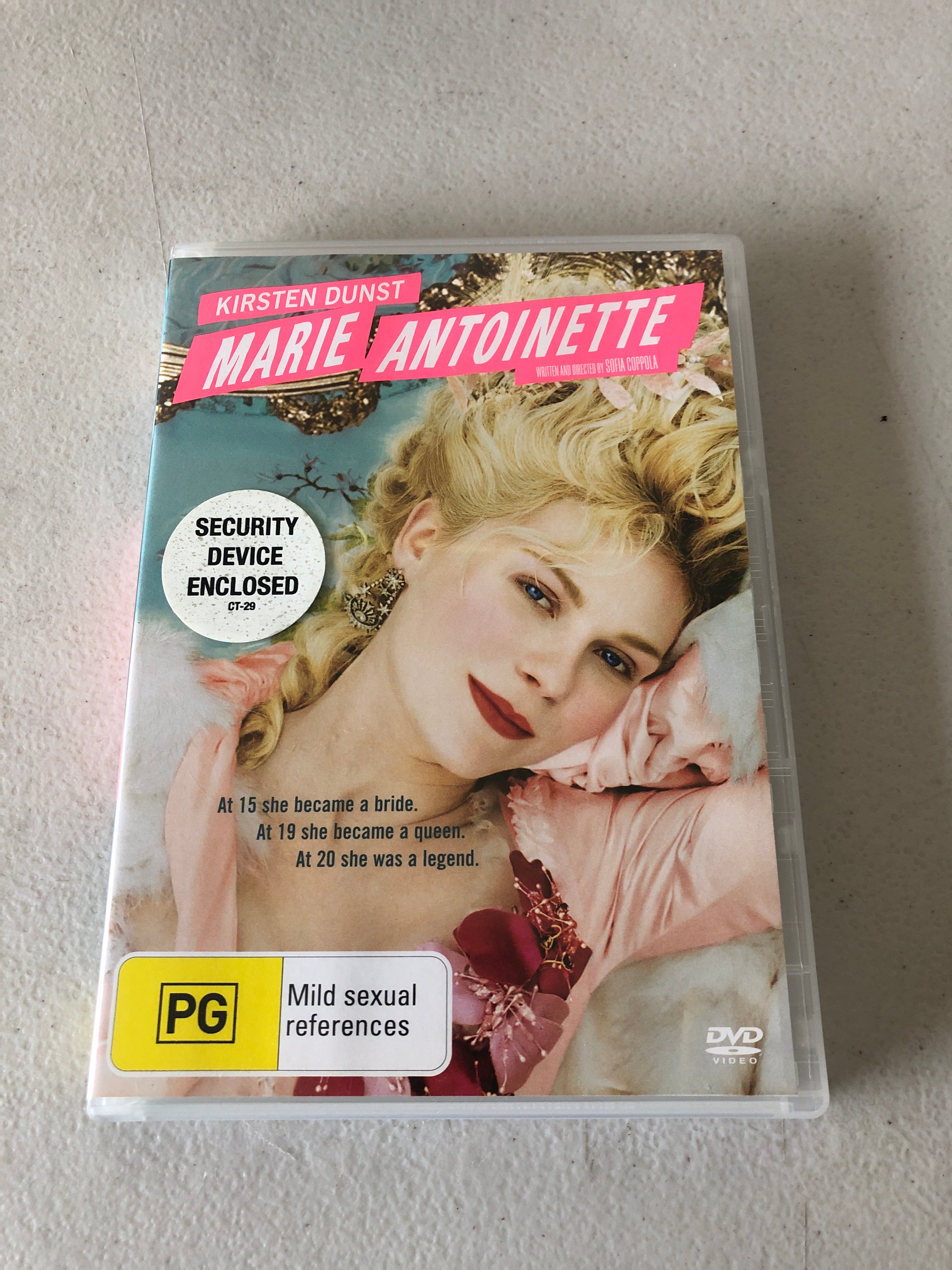 MARIE ANTOINETTE - PAL Region 4 - DVD Cleaned and Tested