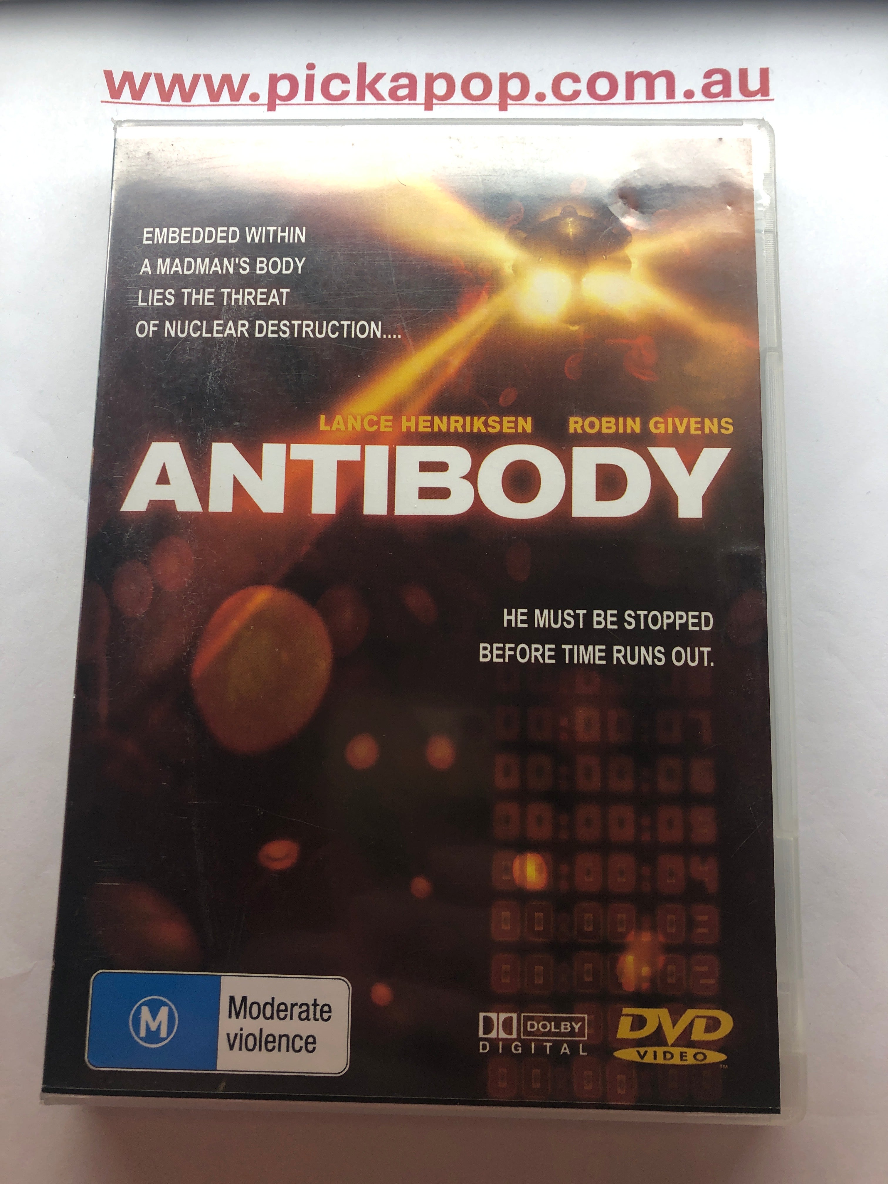 ANTIBODY - (PAL Region 4) DVD Cleaned and Tested