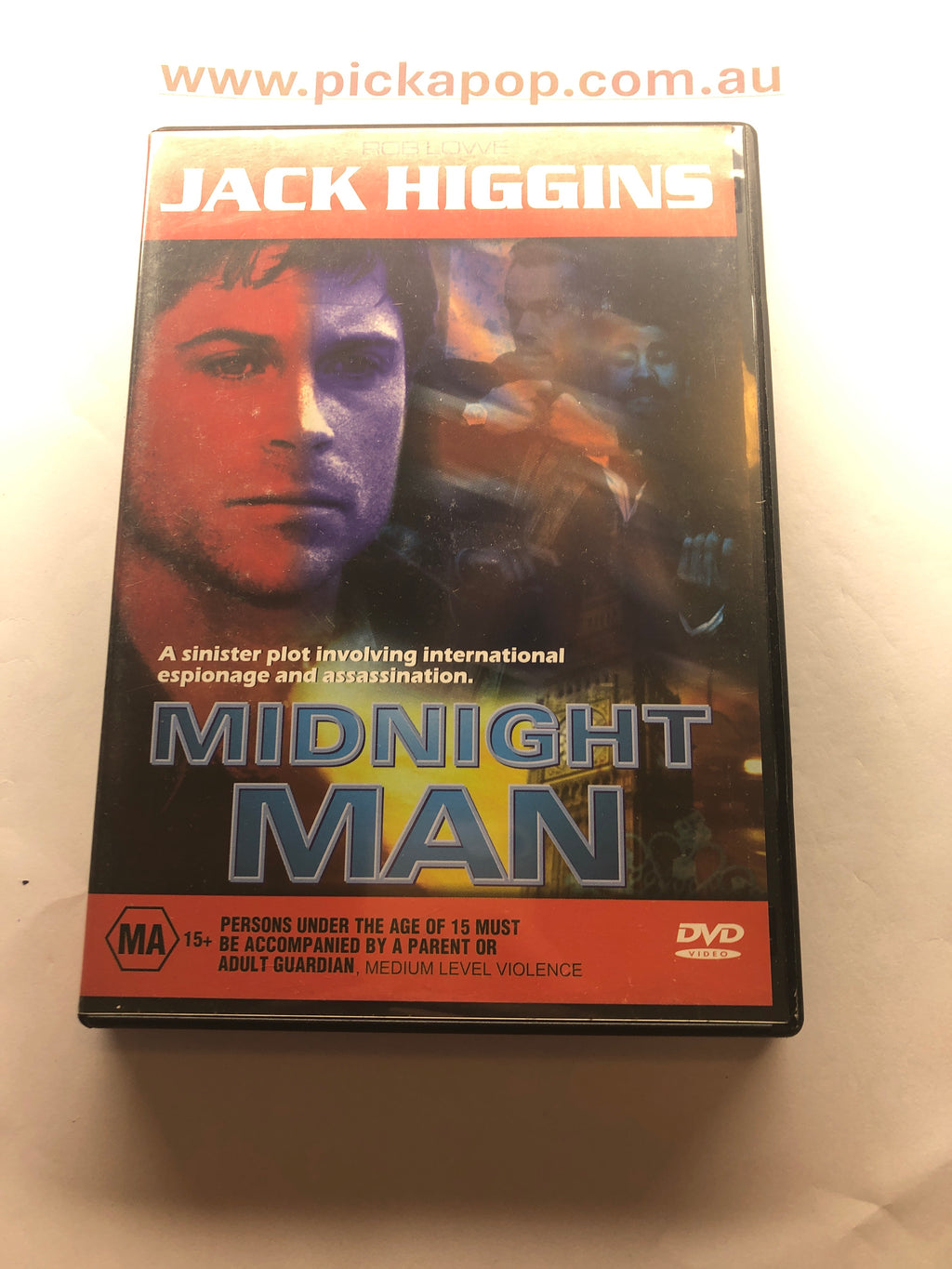 MIDNIGHT MAN - (PAL Region 4) DVD Cleaned and Tested