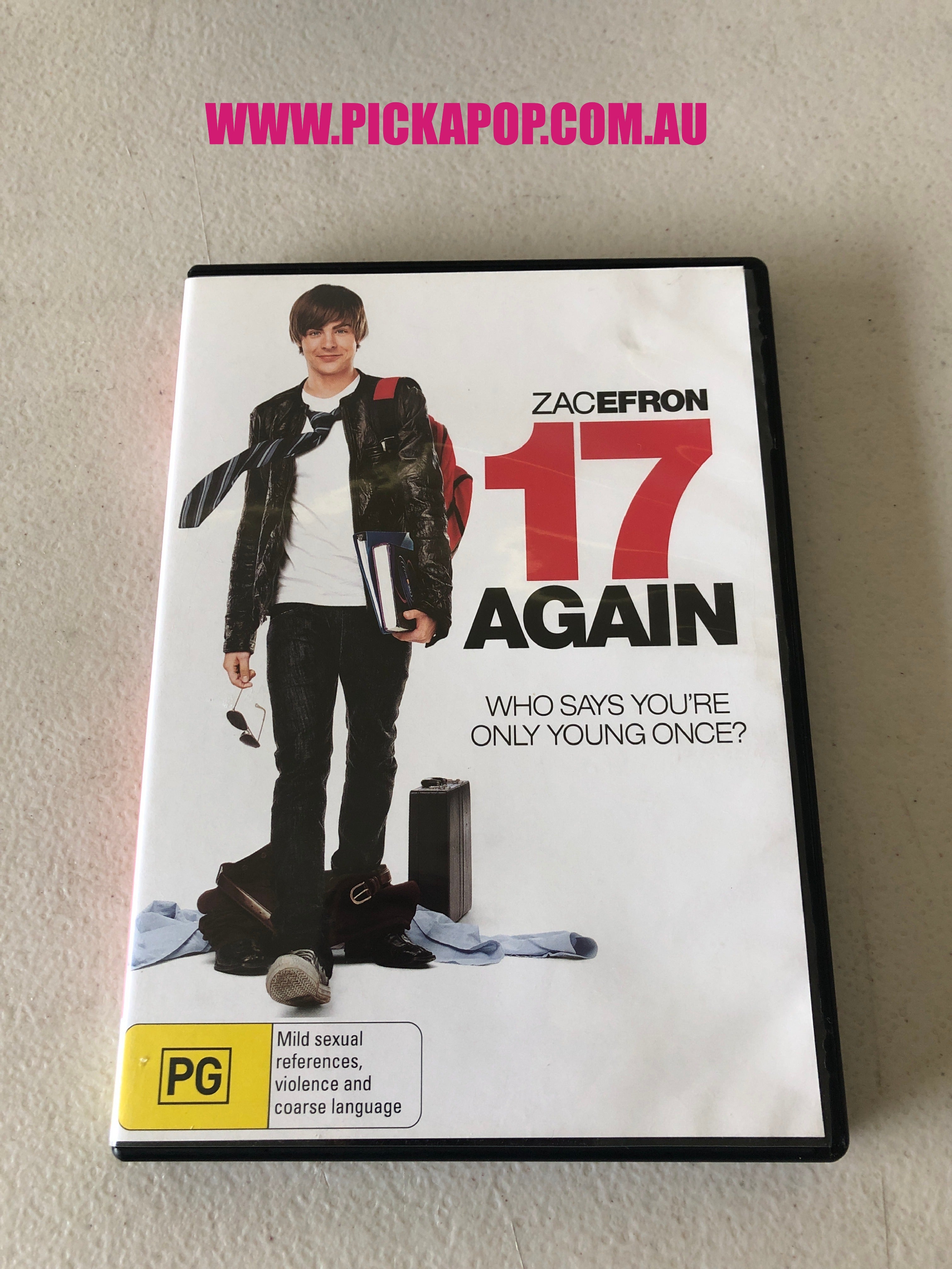 17 AGAIN - PAL Region 4 - DVD Cleaned and Tested