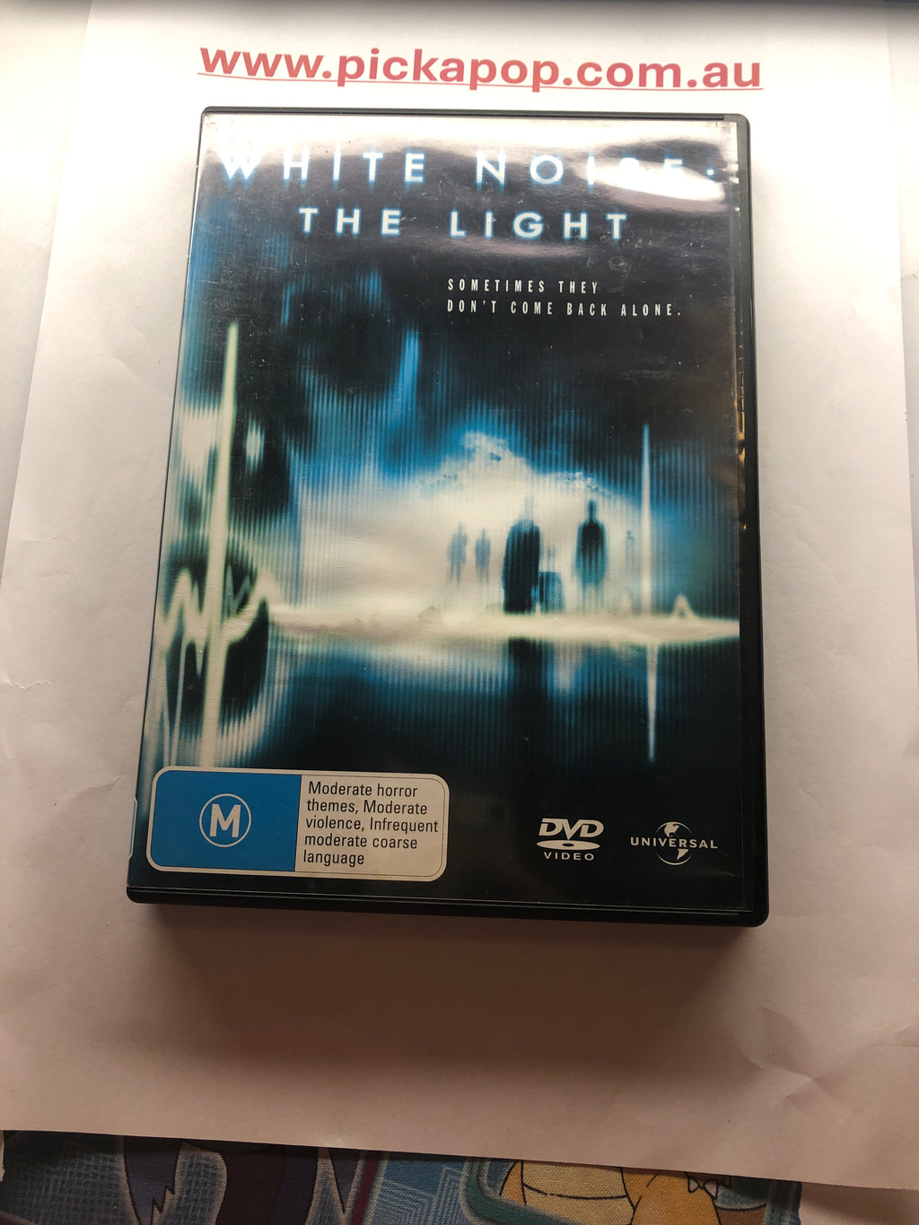WHITE NOISE: THE LIGHT - (PAL Region 4) DVD Cleaned and Tested