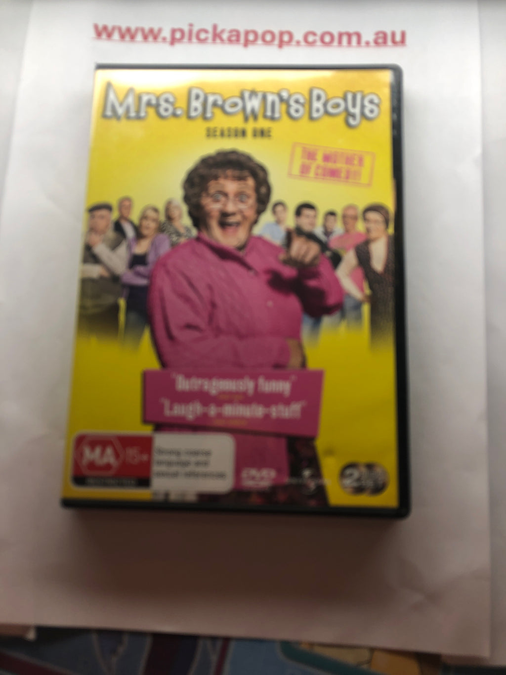 MRS BROWN'S BOYS SEASON ONE - (PAL Region 4) DVD Cleaned and Tested
