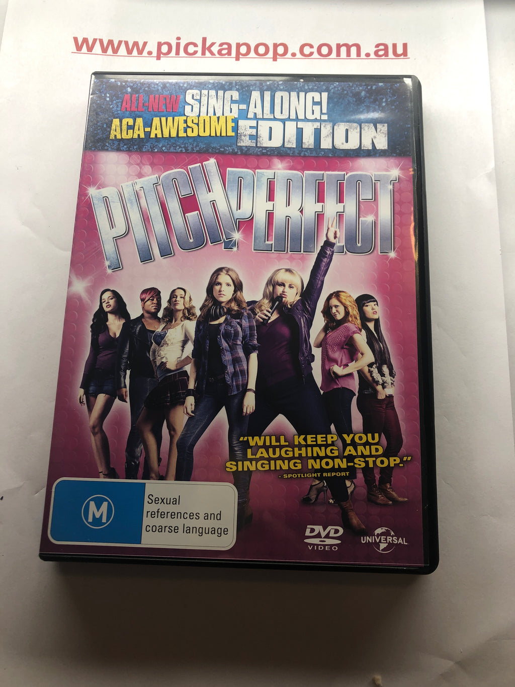 PITCH PERFECT - (PAL Region 4) DVD Cleaned and Tested
