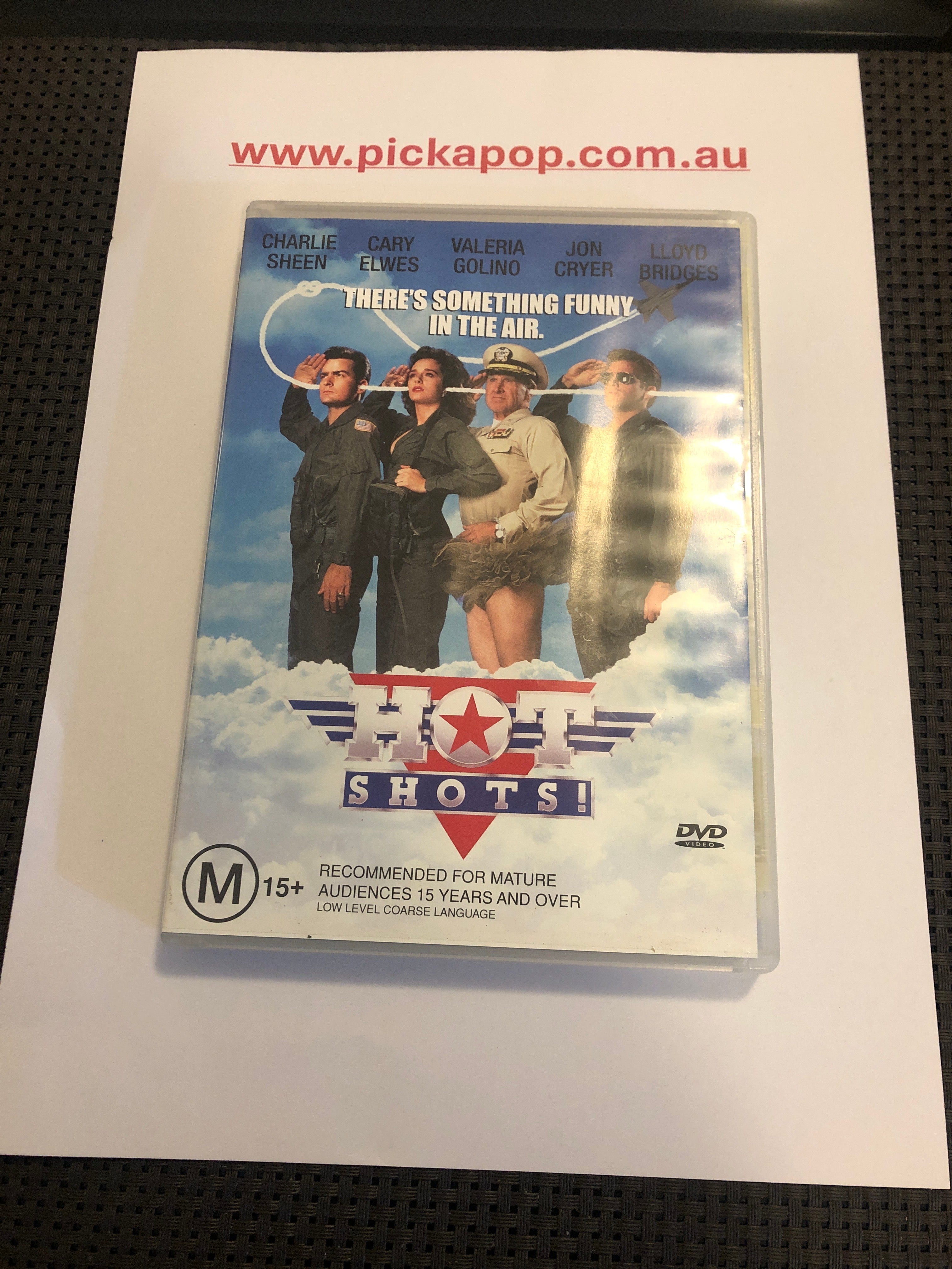 HOT SHOTS - (PAL Region 4) DVD Cleaned and Tested
